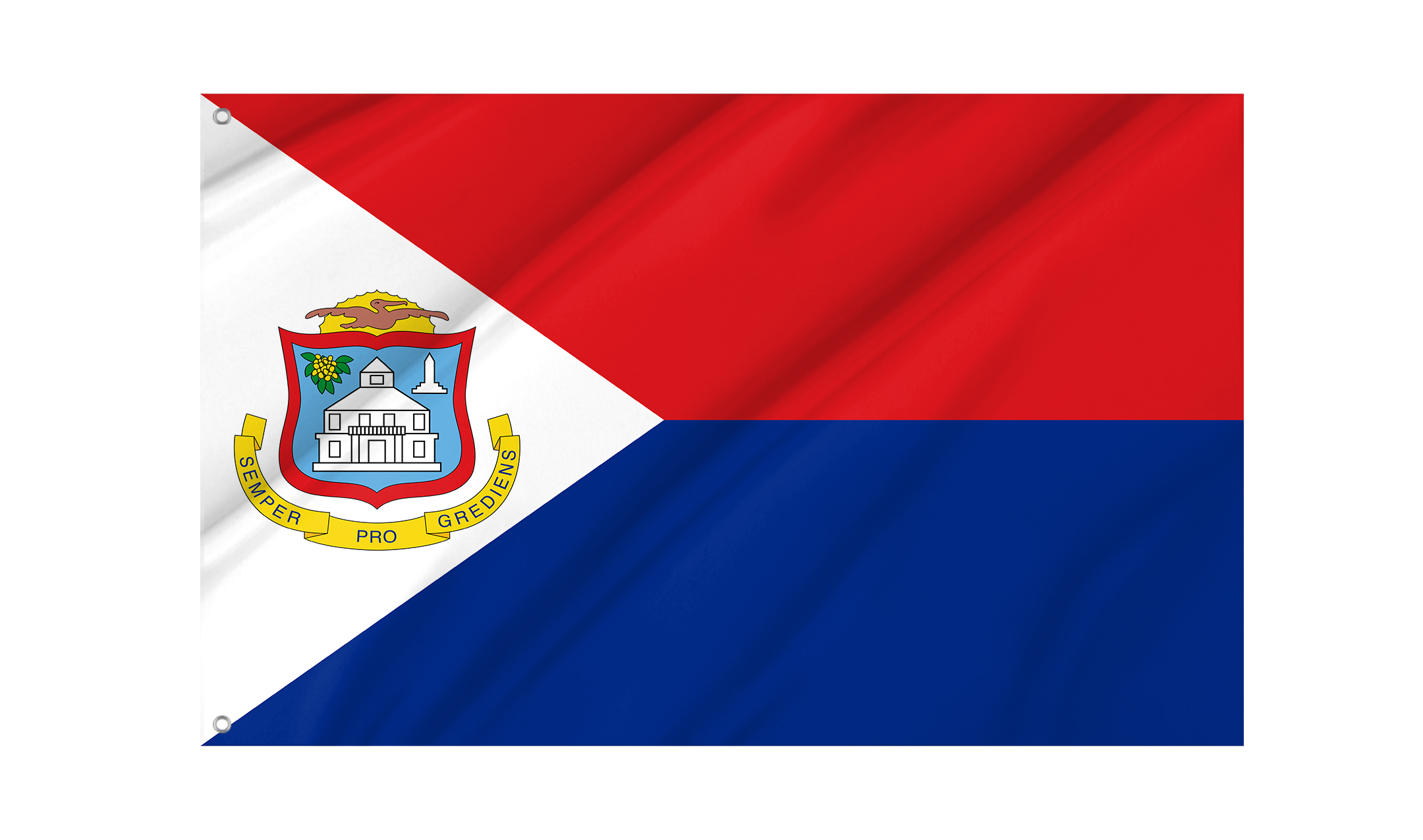 Sint Maarten Flag for Indoor & Outdoor Use
