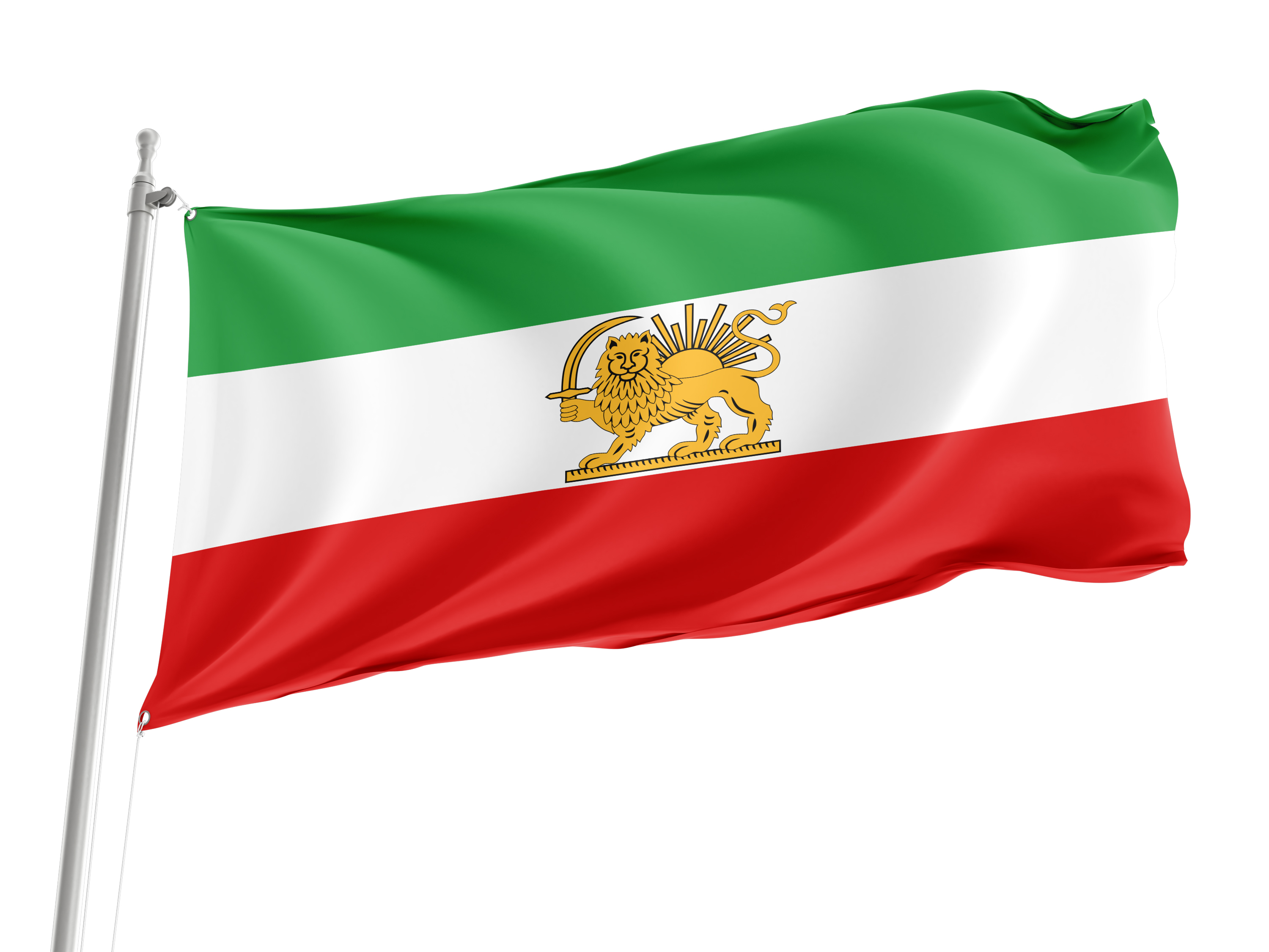 State Flag of Iran (1964-1980) Flag for Indoor & Outdoor Use