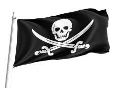 The Jolly Roger Flag of John Calico Jack Rackham