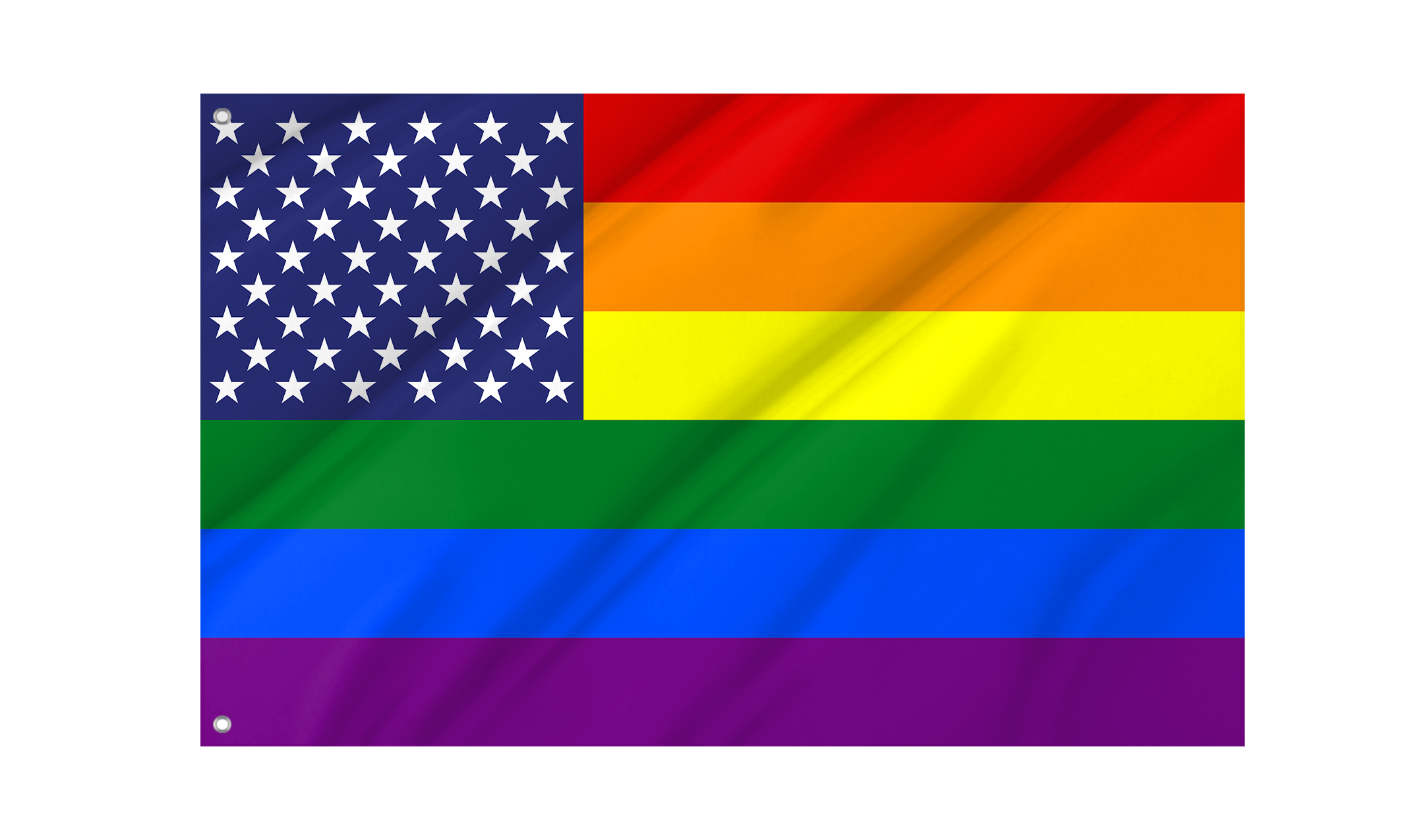 United States Gay Flag for Indoor & Outdoor Use