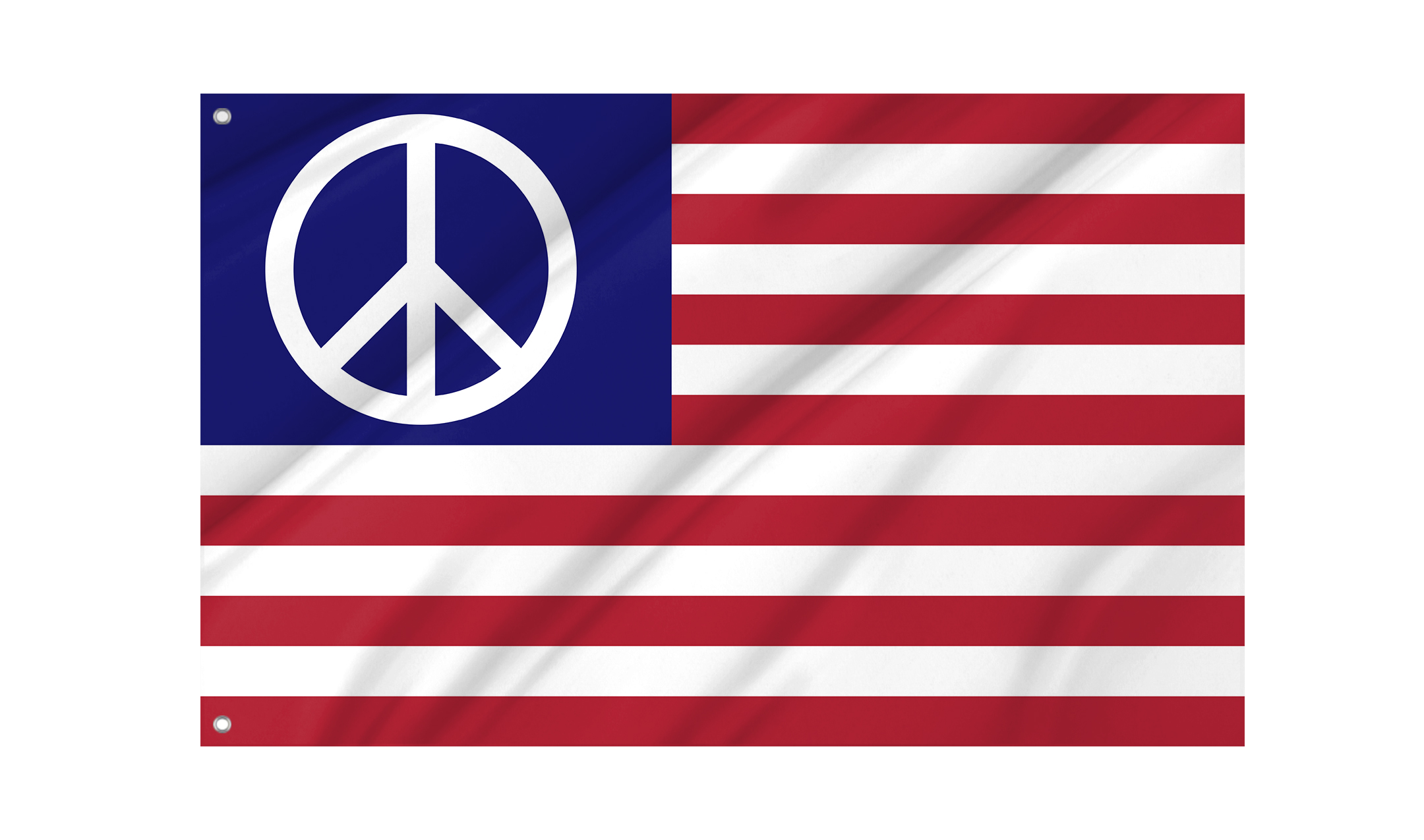 US Peace Flag for Indoor & Outdoor Use