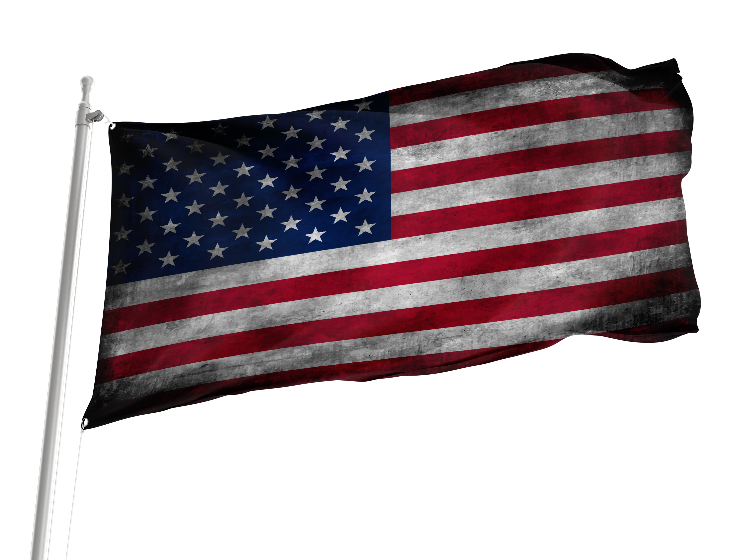 USA Vintage Flag for Indoor & Outdoor Use