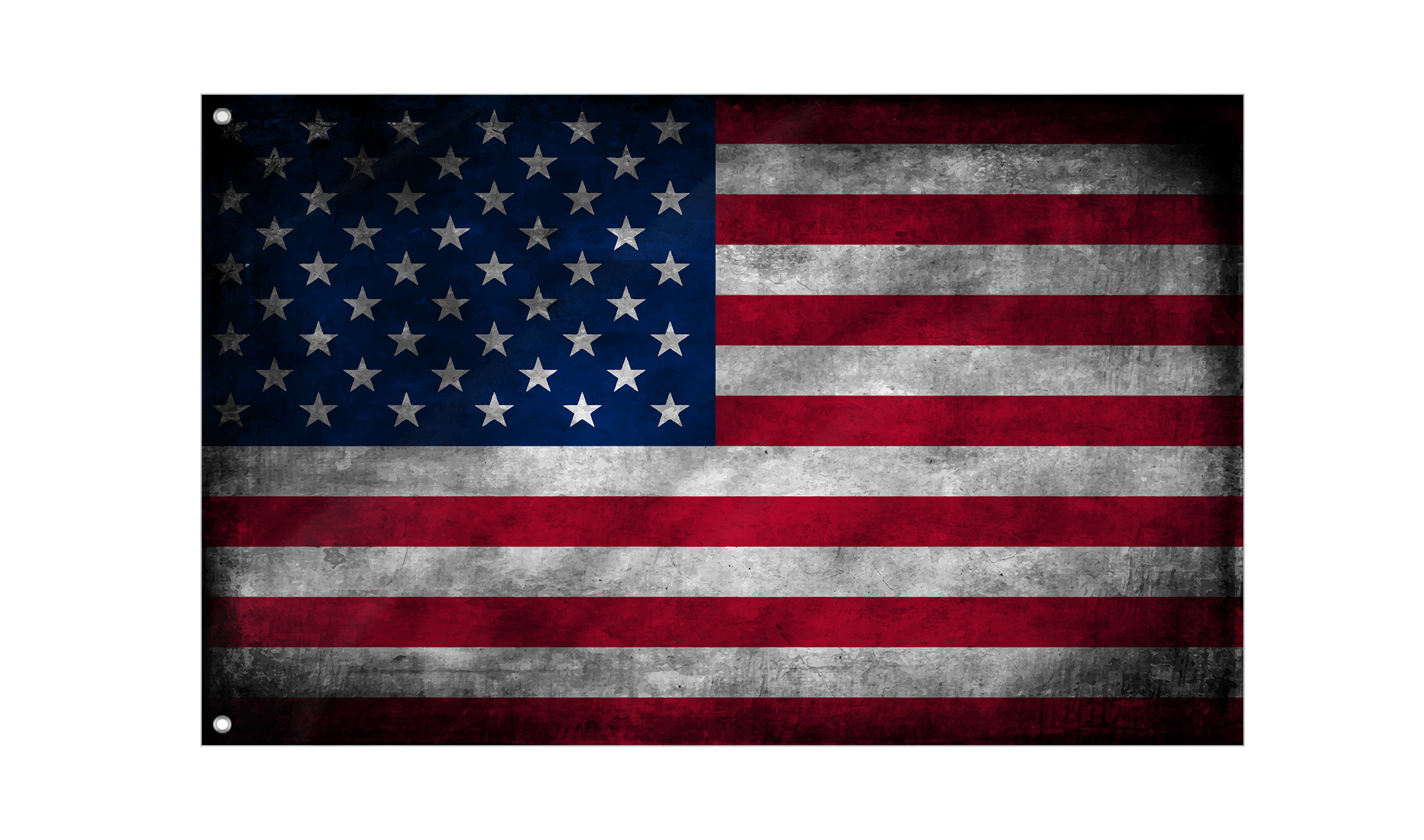 USA Vintage Flag for Indoor & Outdoor Use