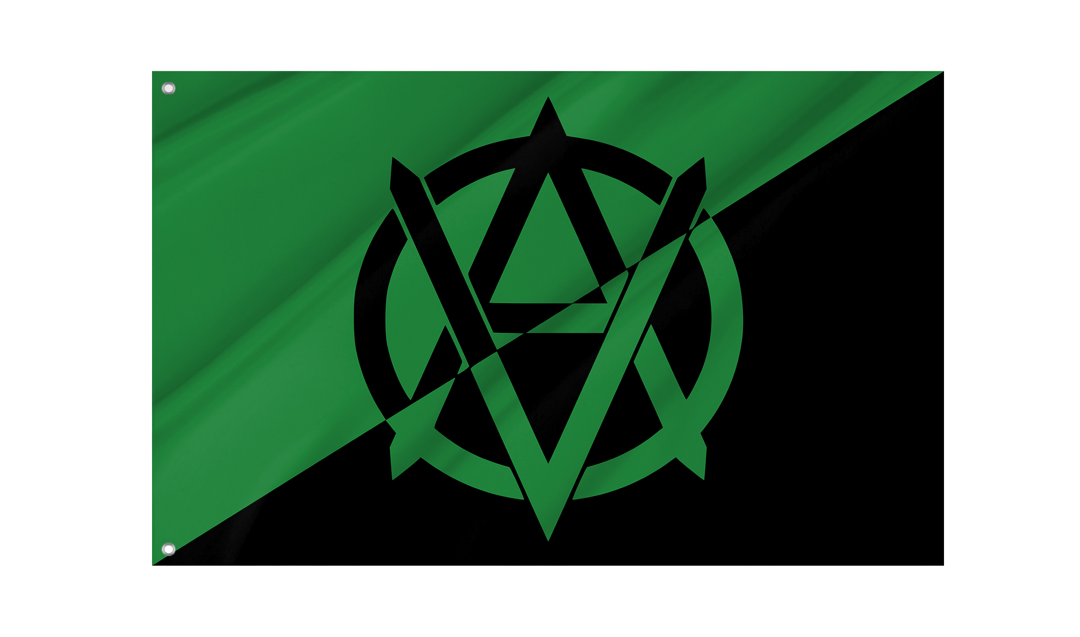 Veganarchist Flag for Indoor & Outdoor Use