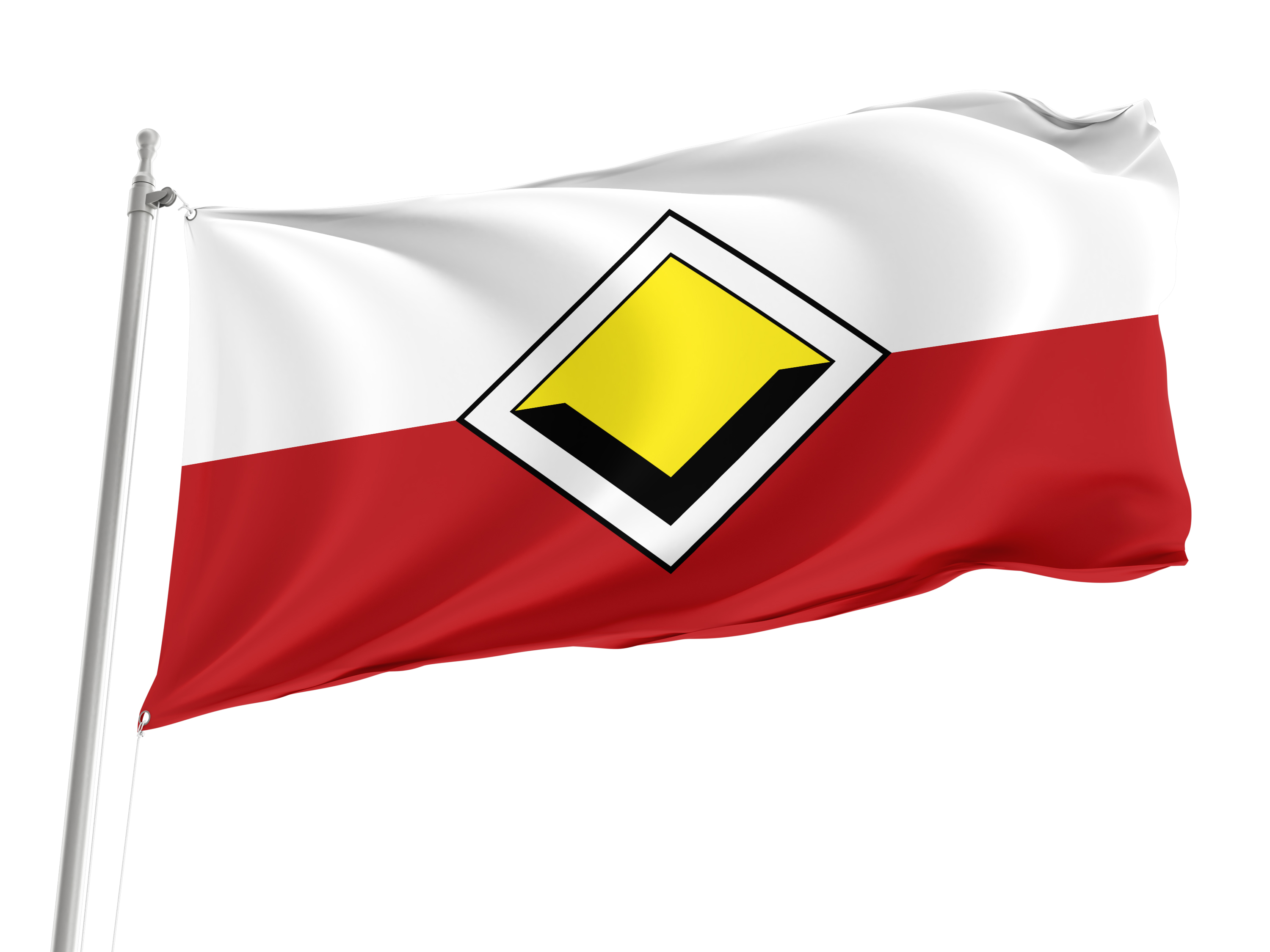 Viking House Flag for Indoor & Outdoor Use