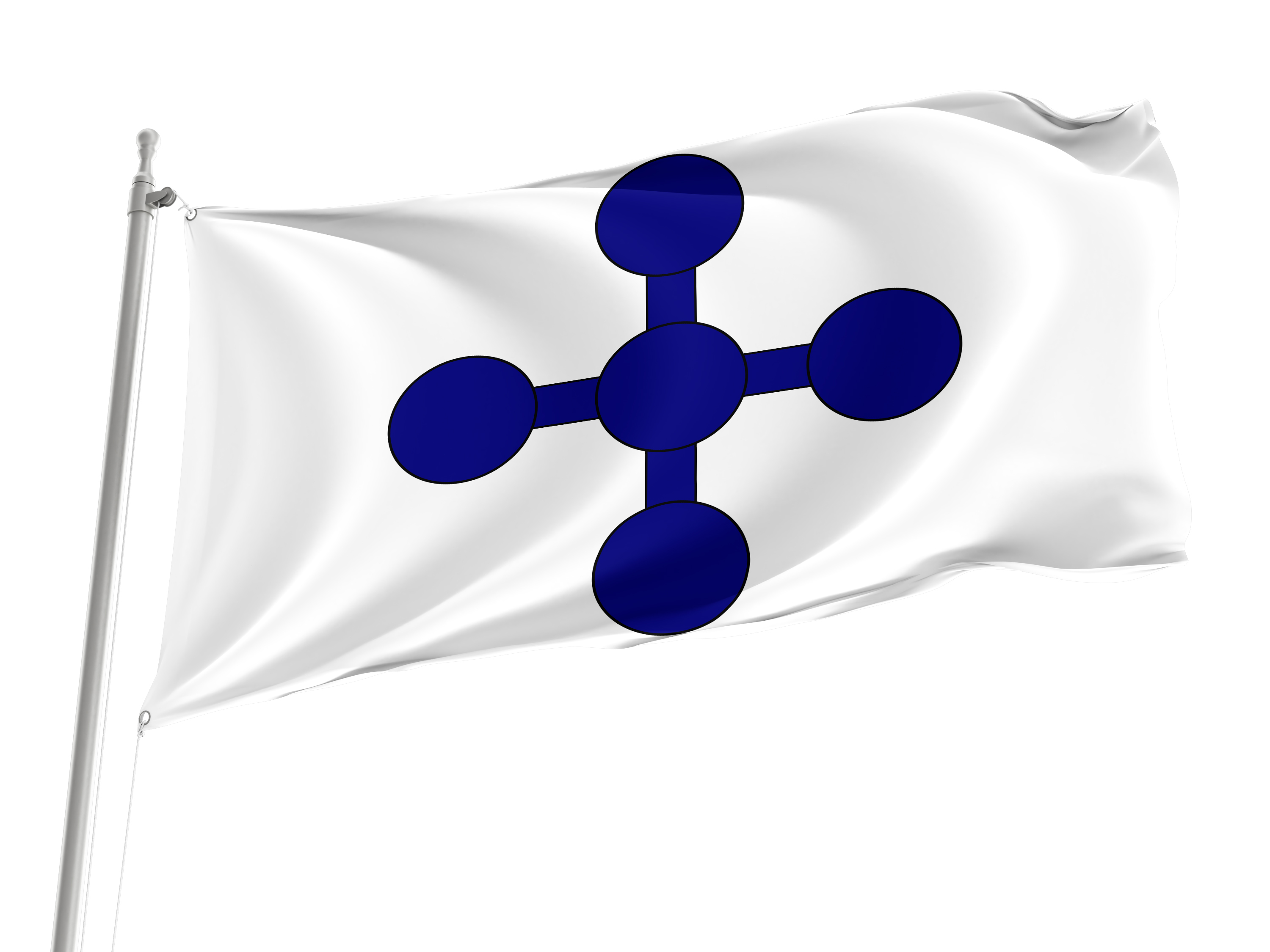 World Government Flag for Indoor & Outdoor Use