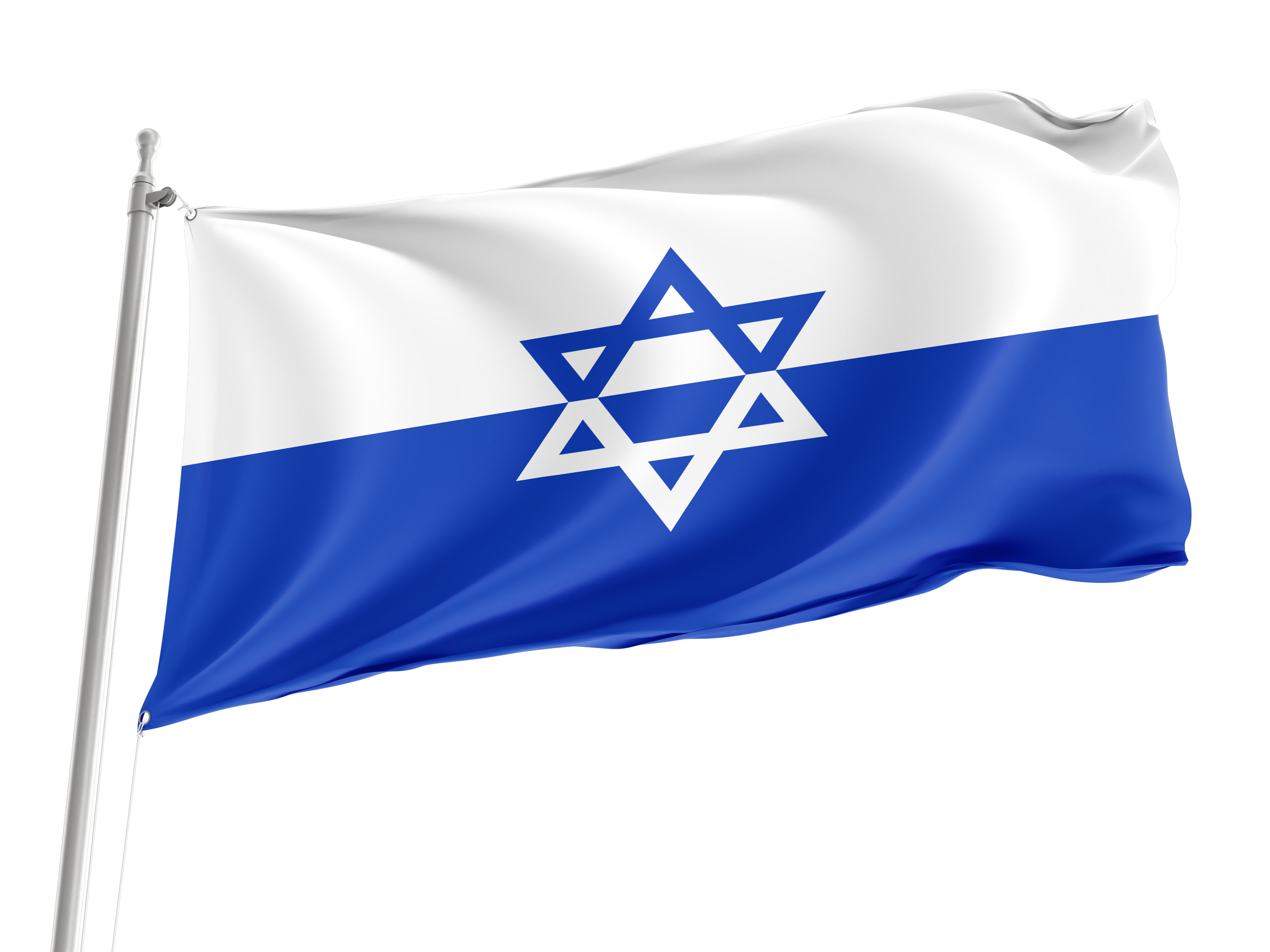 ZOB Jewish Fighting Organization Flag for Indoor & Outdoor Use