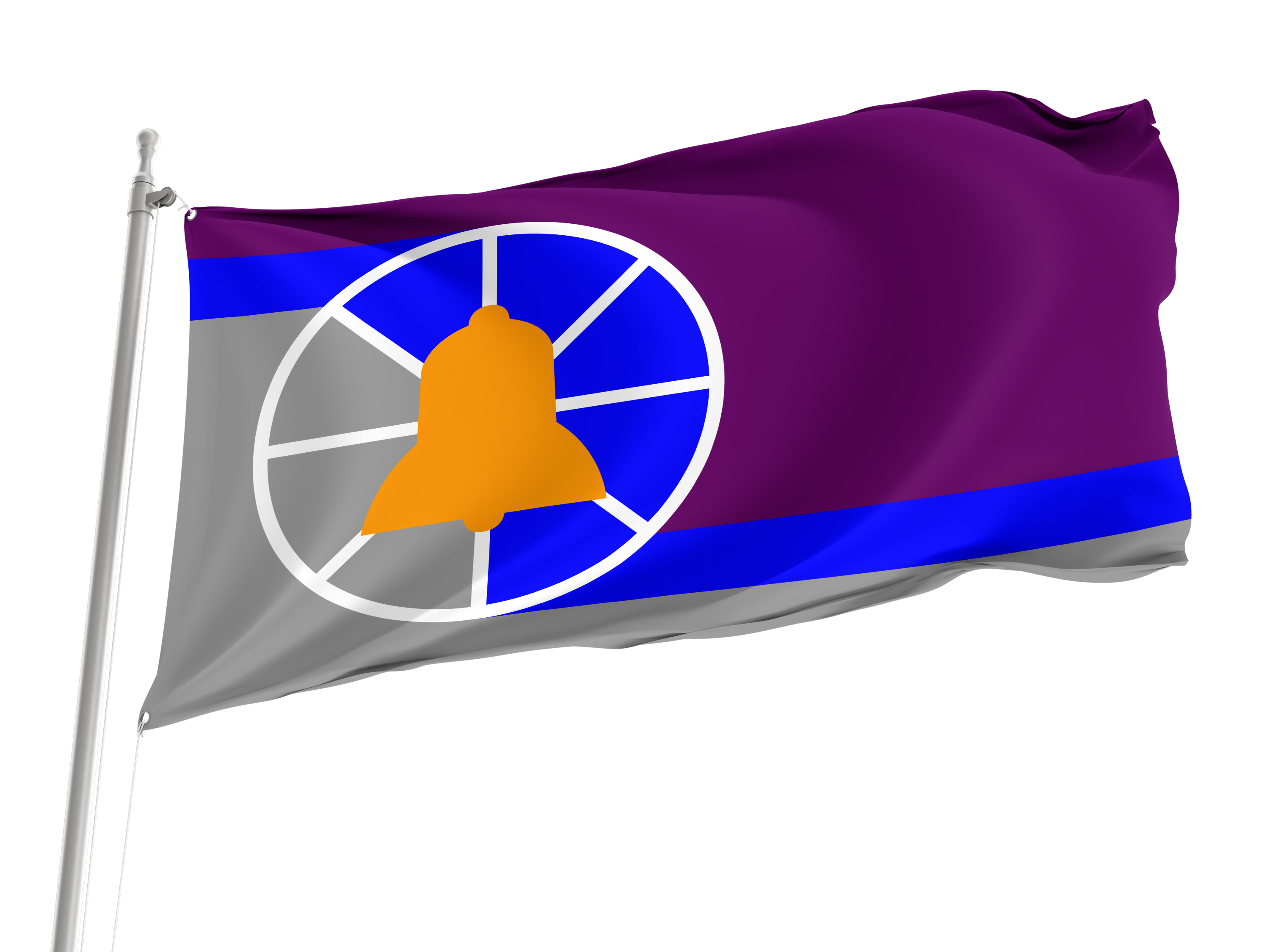 Milford, New Hampshire Flag for Indoor & Outdoor Use