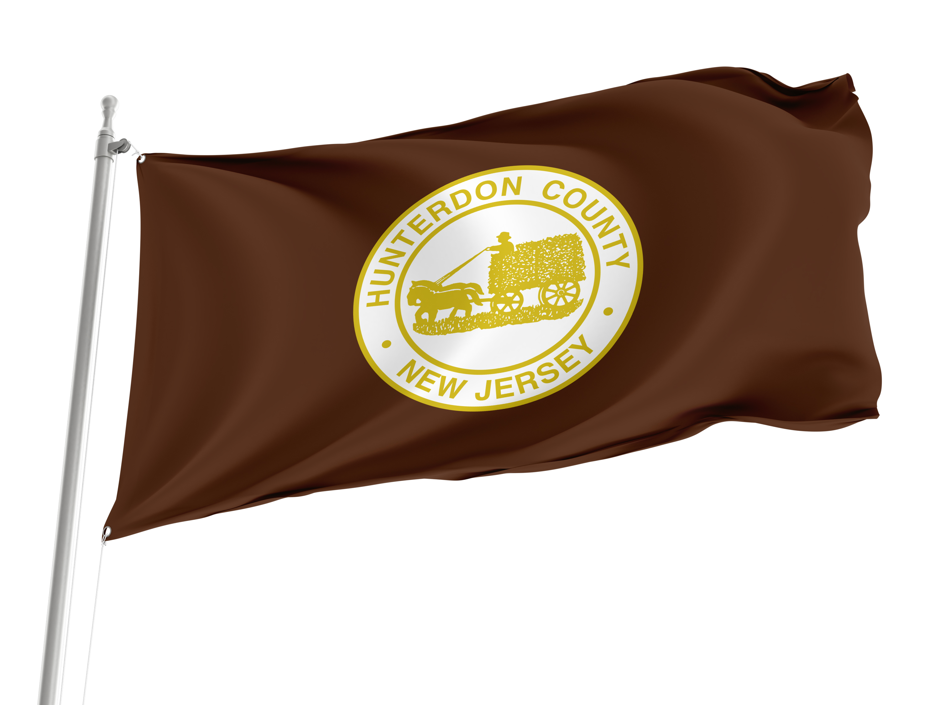 Hunterdon County Flag for Indoor & Outdoor Use