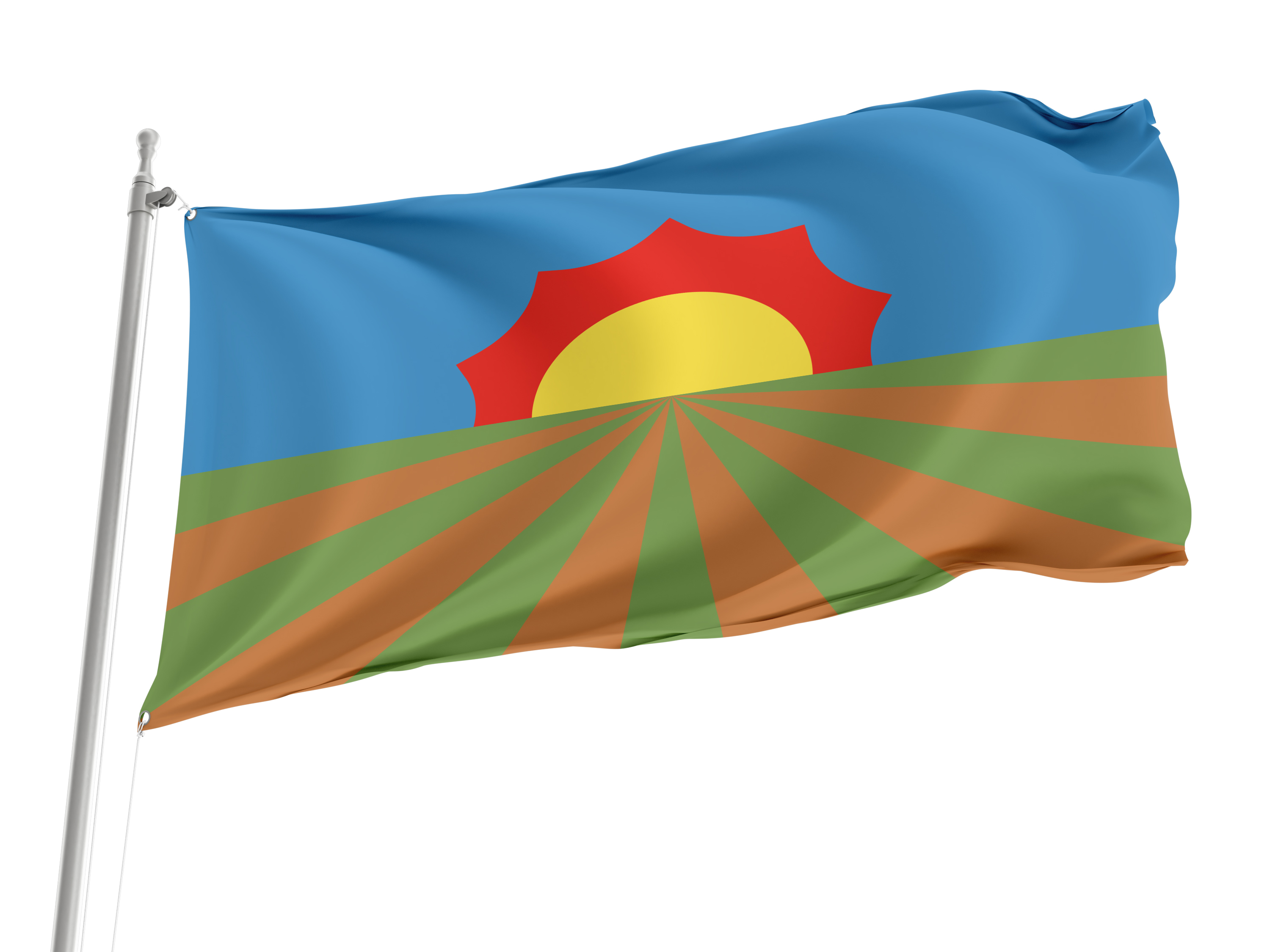 Portales Flag for Indoor & Outdoor Use