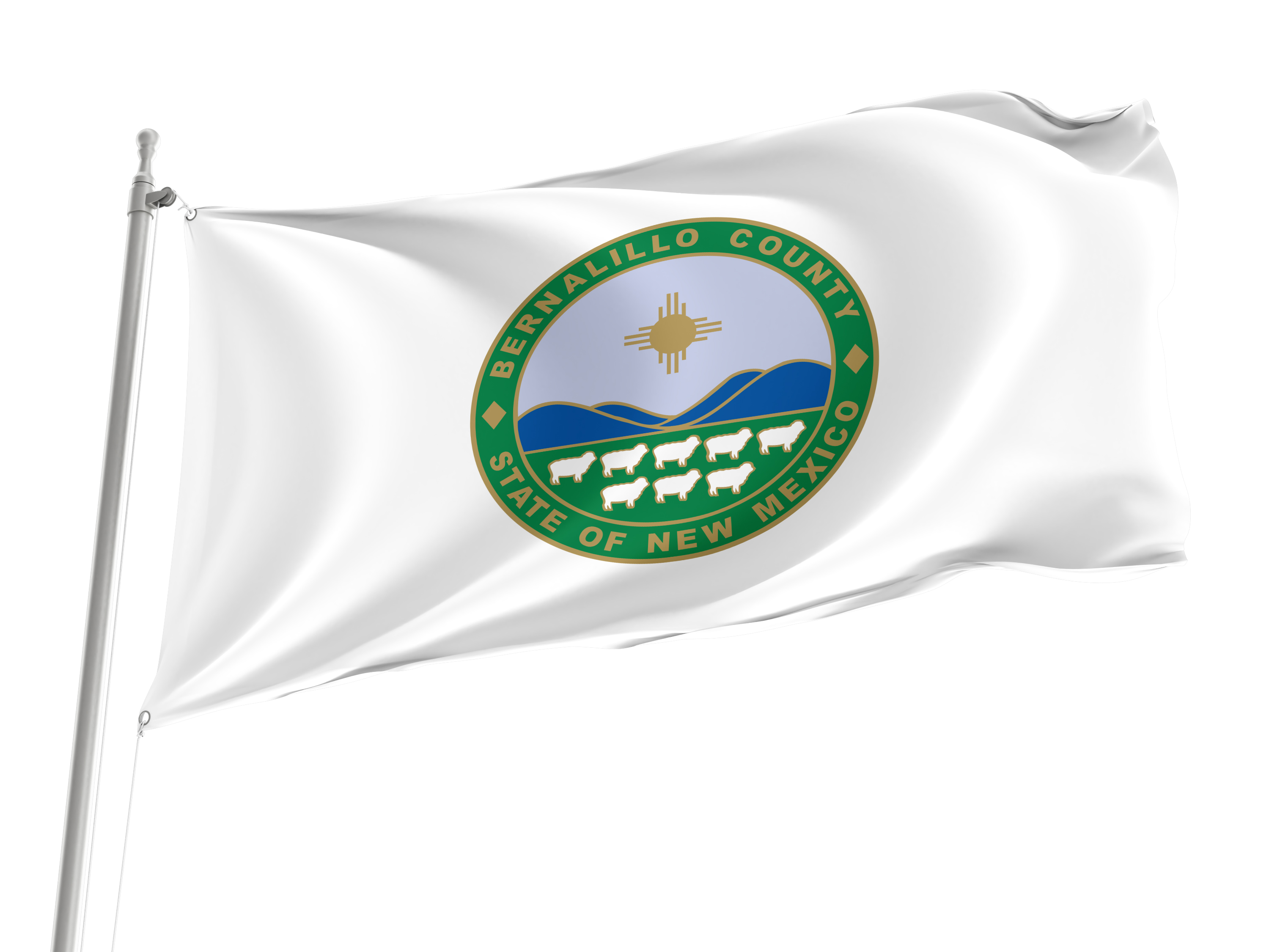 Bernalillo County Flag for Indoor & Outdoor Use