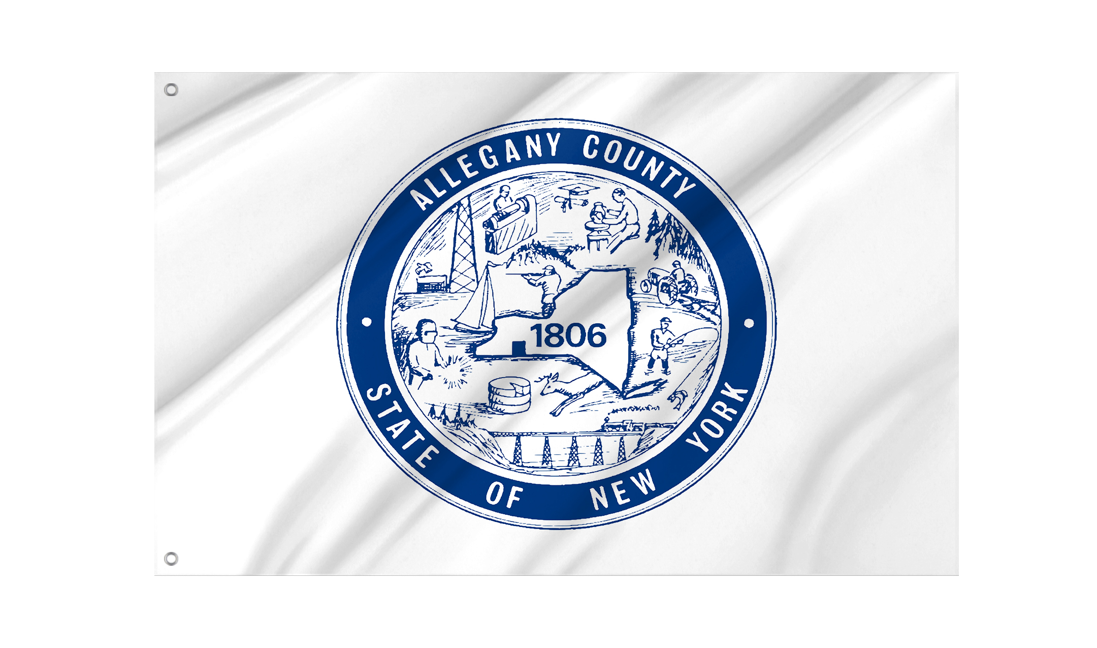 Allegany County, New York Flag for Indoor & Outdoor Use