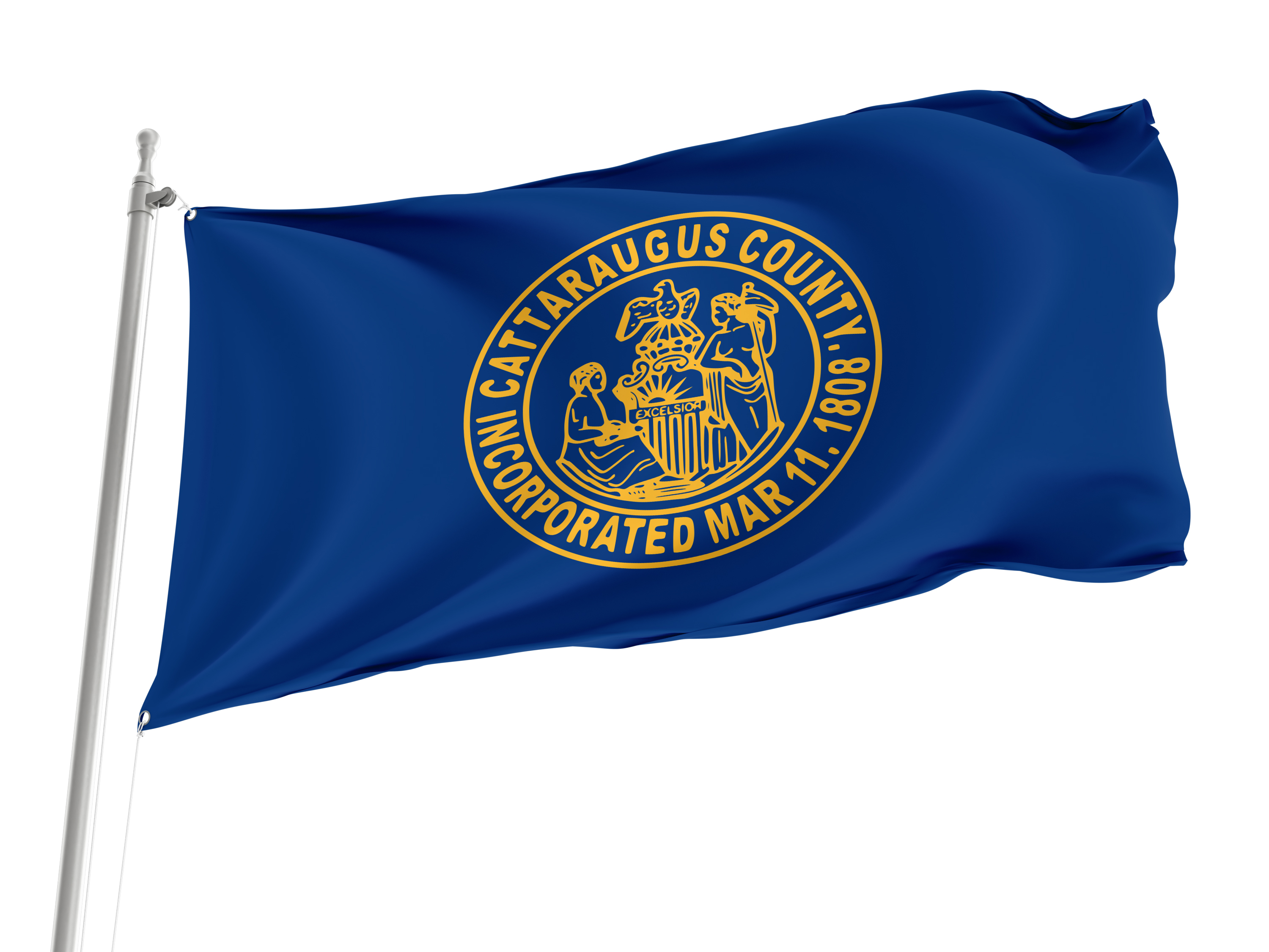 Cattaraugus County Flag for Indoor & Outdoor Use