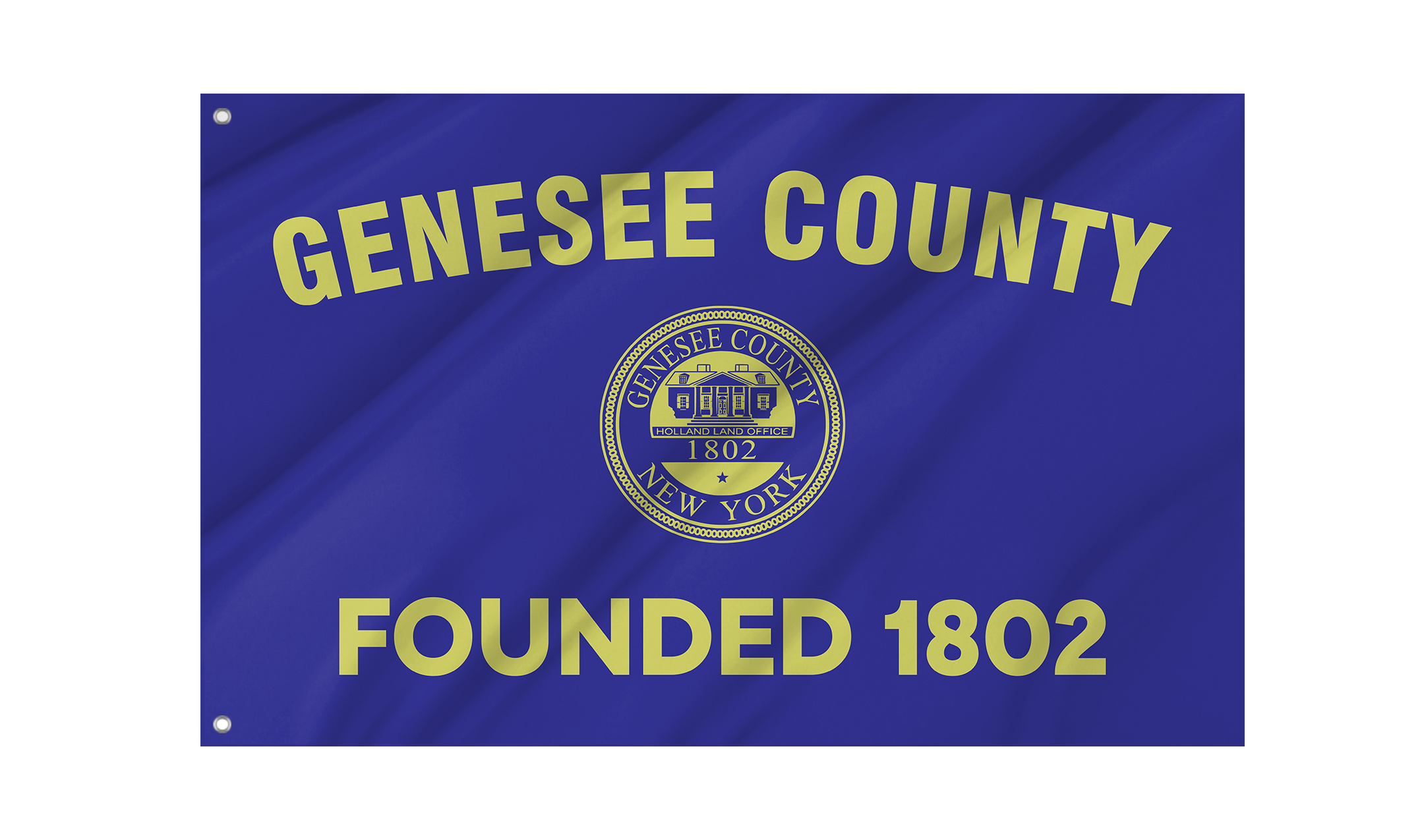Genesee County Flag for Indoor & Outdoor Use