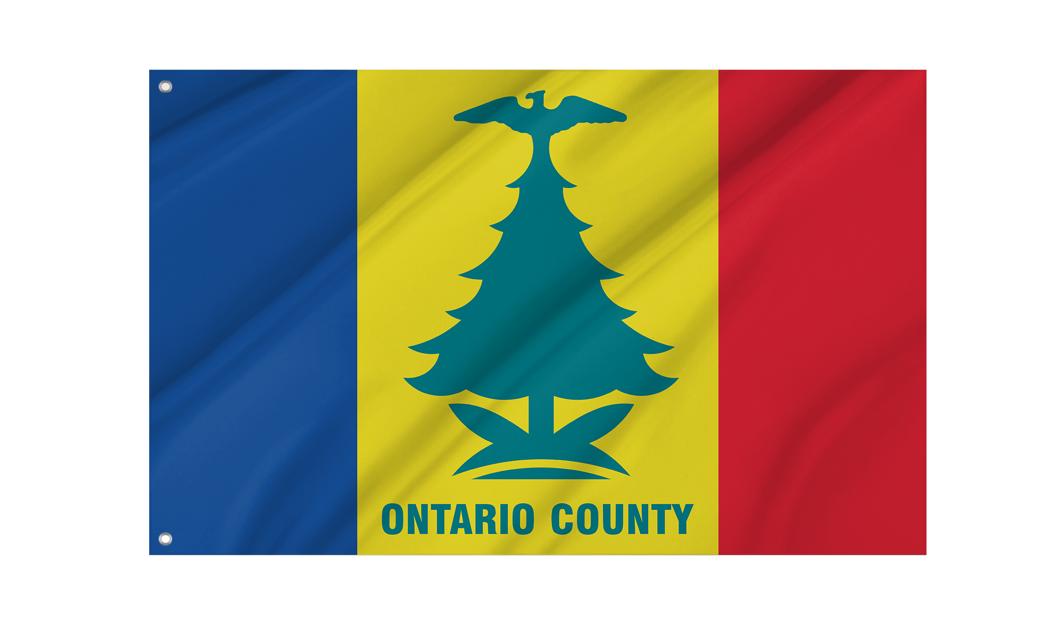 Ontario County, New York Flag for Indoor & Outdoor Use