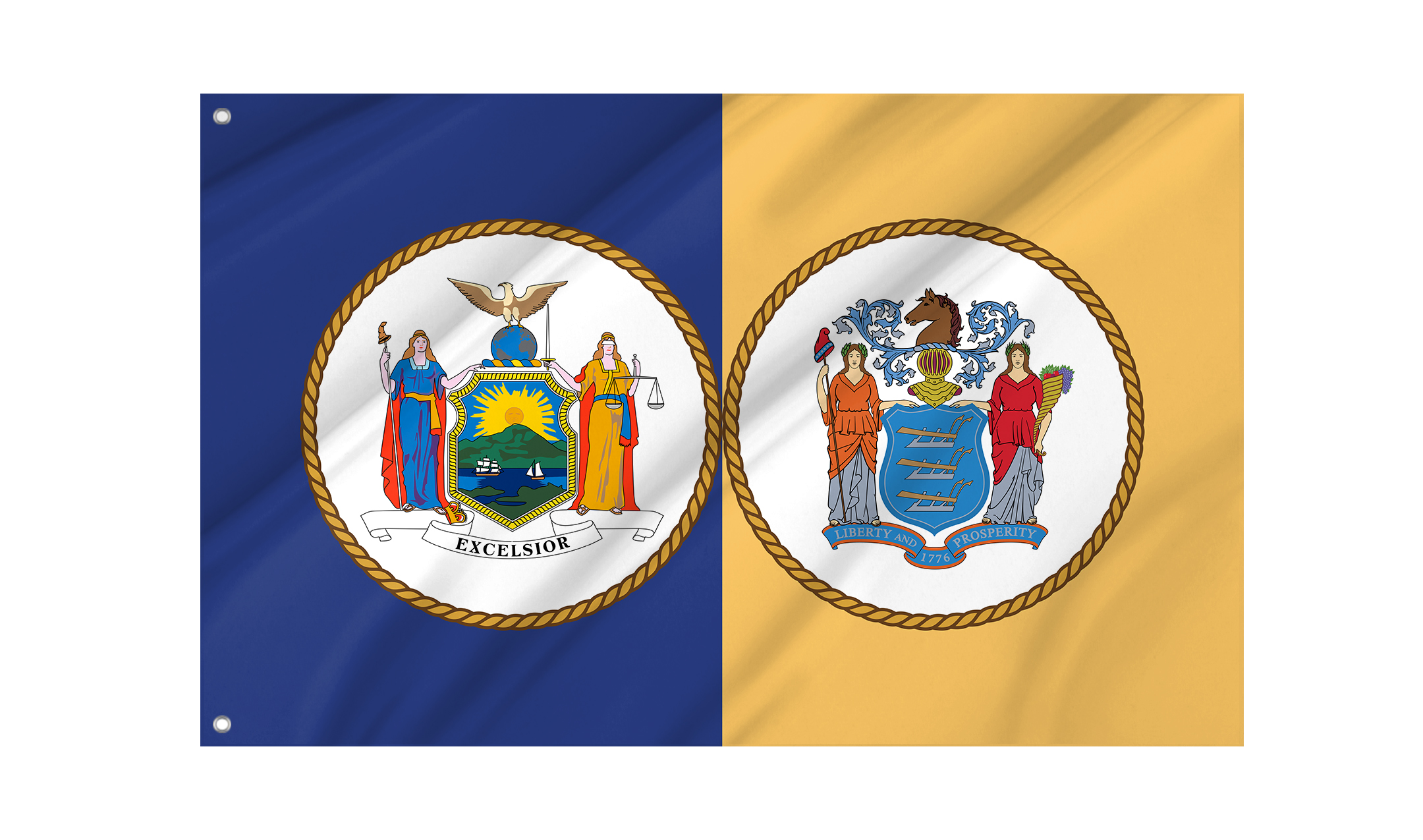 Port Authority of New York and New Jersey Flag for Indoor & Outdoor Use