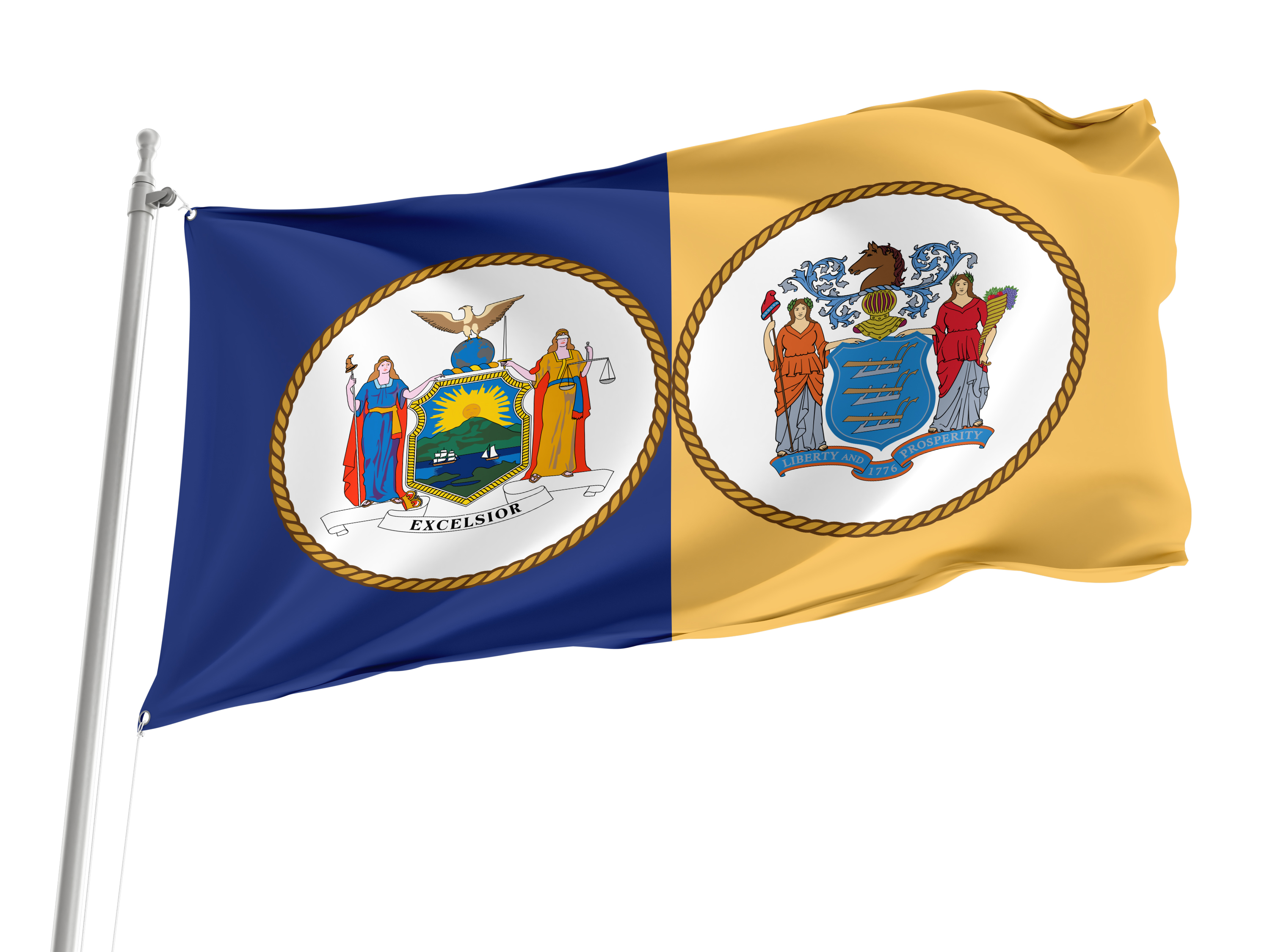 Port Authority of New York and New Jersey Flag for Indoor & Outdoor Use