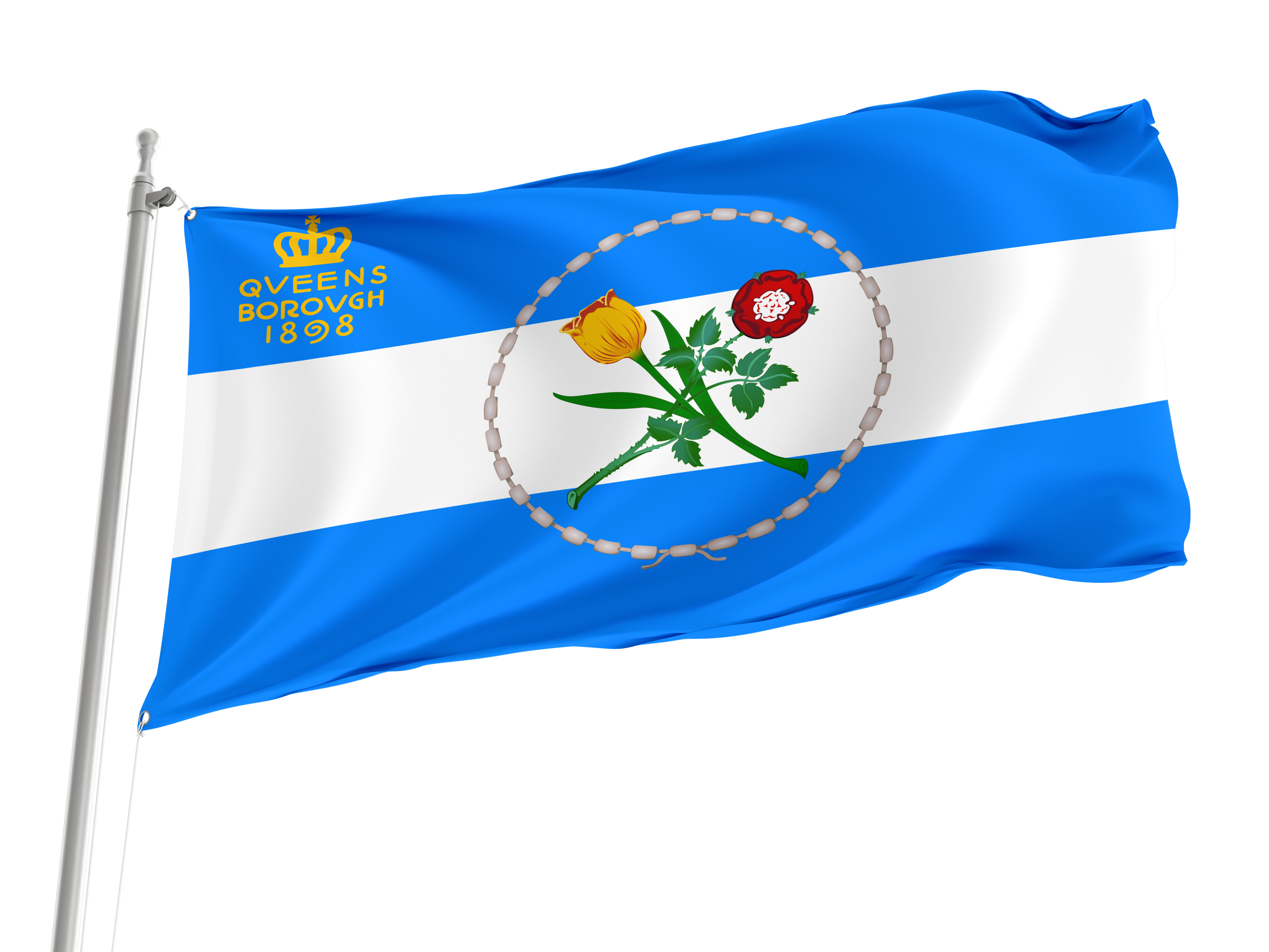 Queens, New York Flag for Indoor & Outdoor Use
