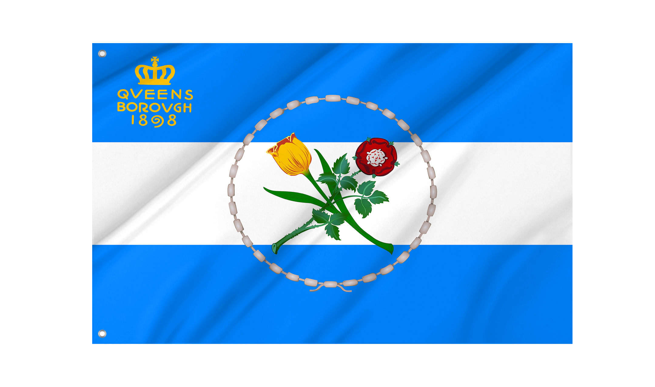Queens, New York Flag for Indoor & Outdoor Use
