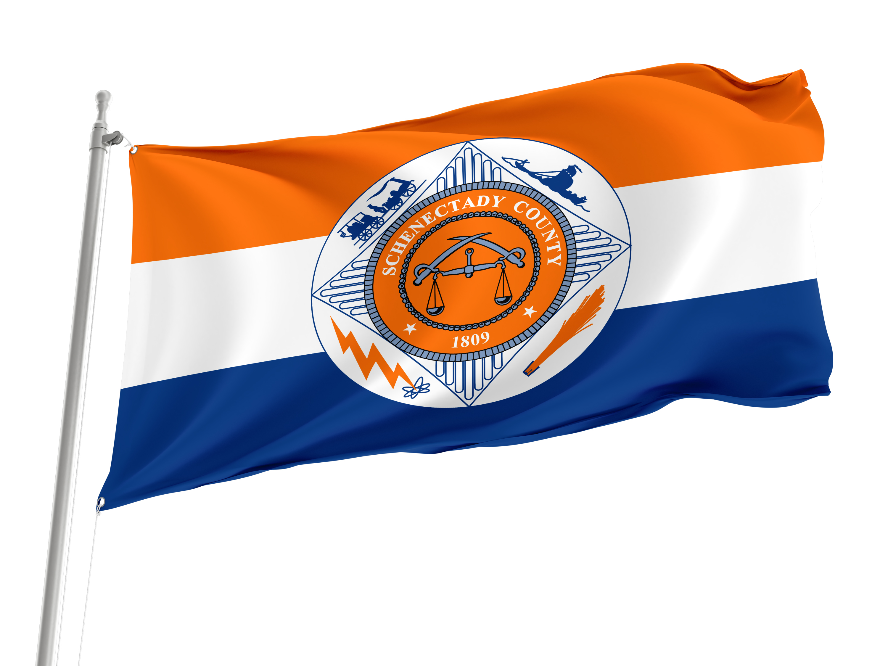 Schenectady County Flag for Indoor & Outdoor Use