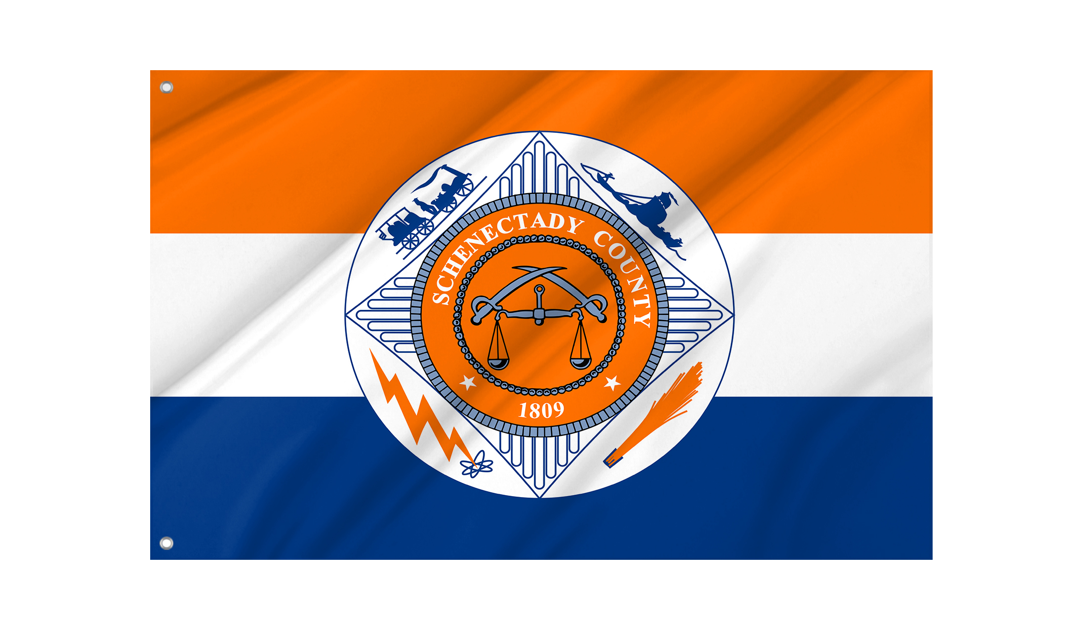 Schenectady County Flag for Indoor & Outdoor Use