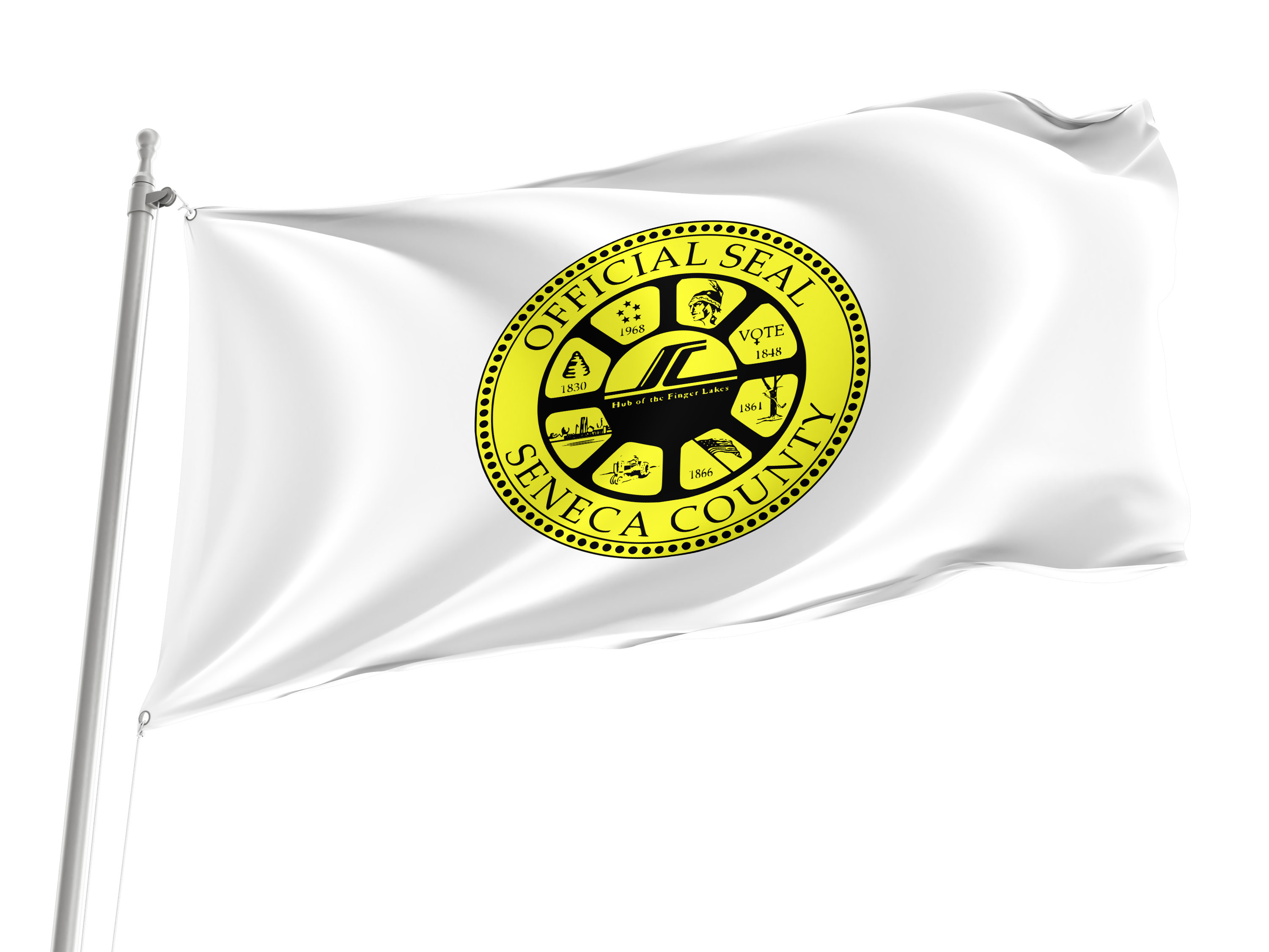Seneca County Flag for Indoor & Outdoor Use