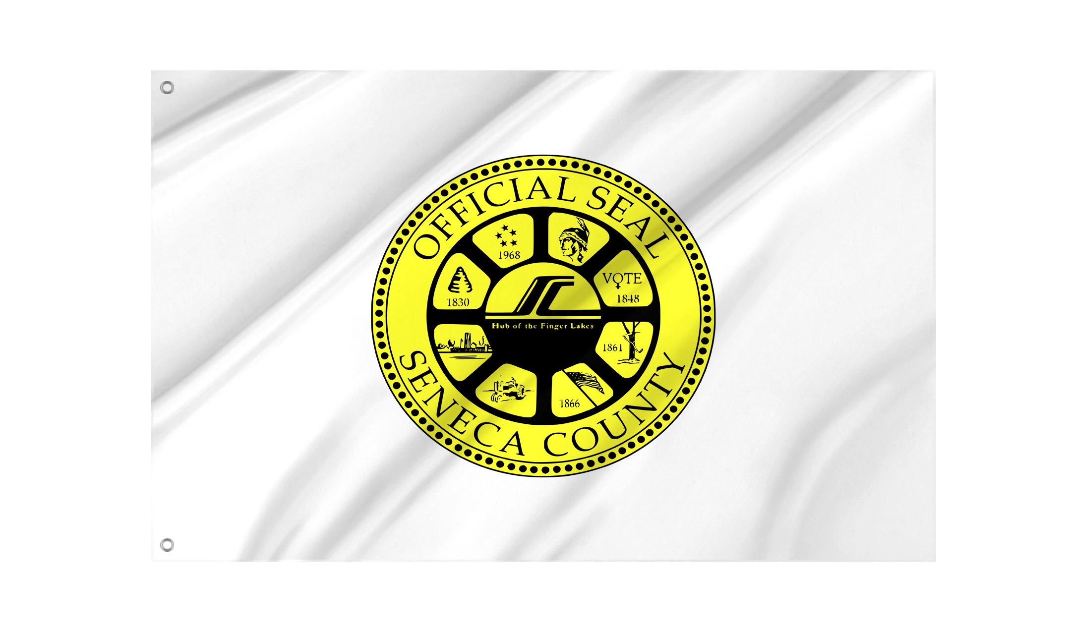 Seneca County Flag for Indoor & Outdoor Use