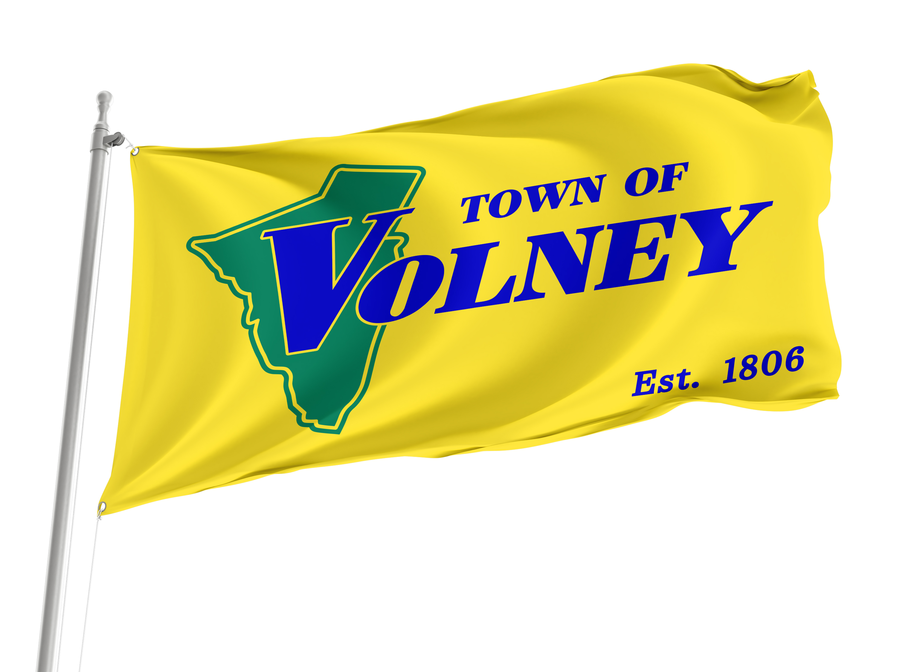 Volney Town Flag for Indoor & Outdoor Use