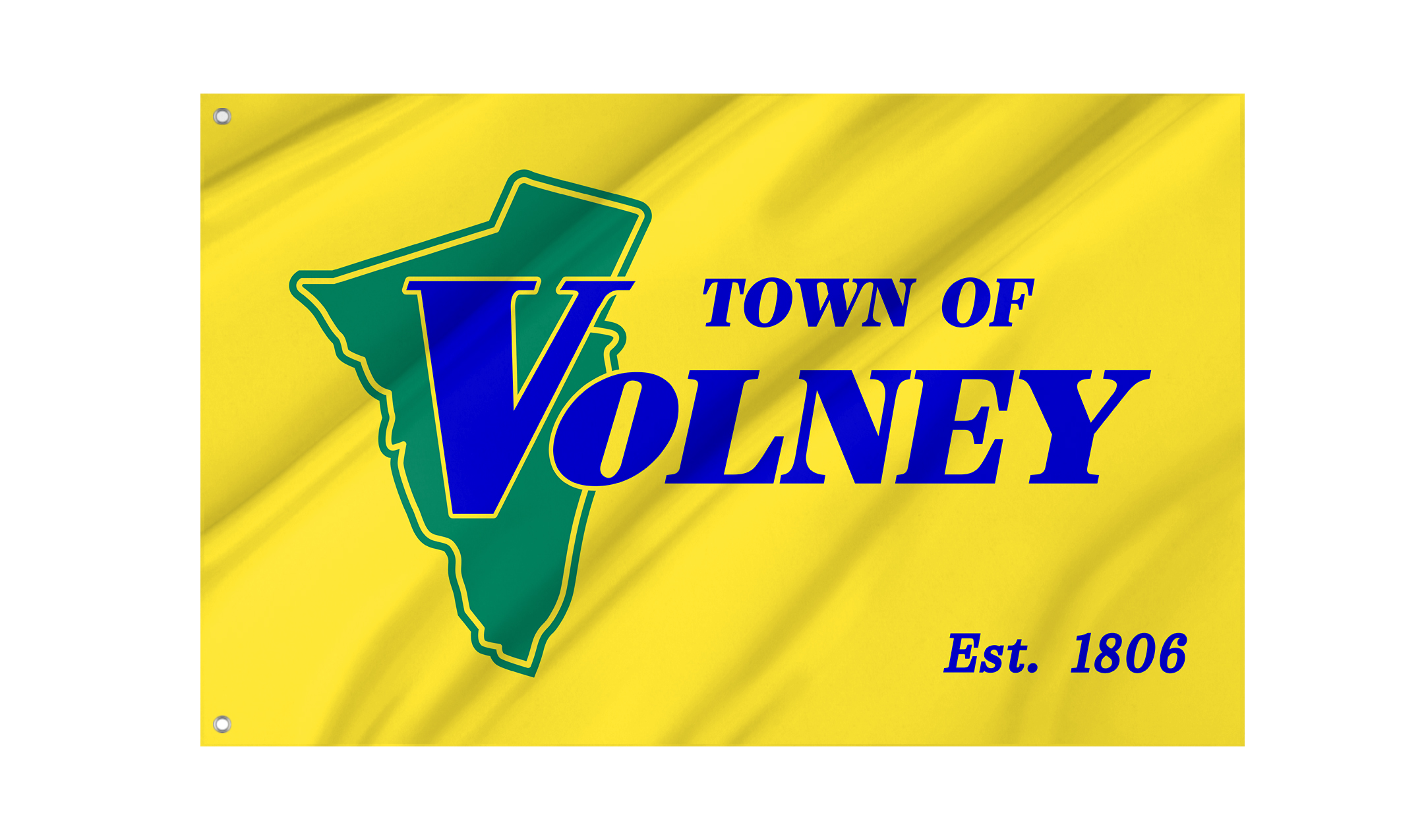 Volney Town Flag for Indoor & Outdoor Use