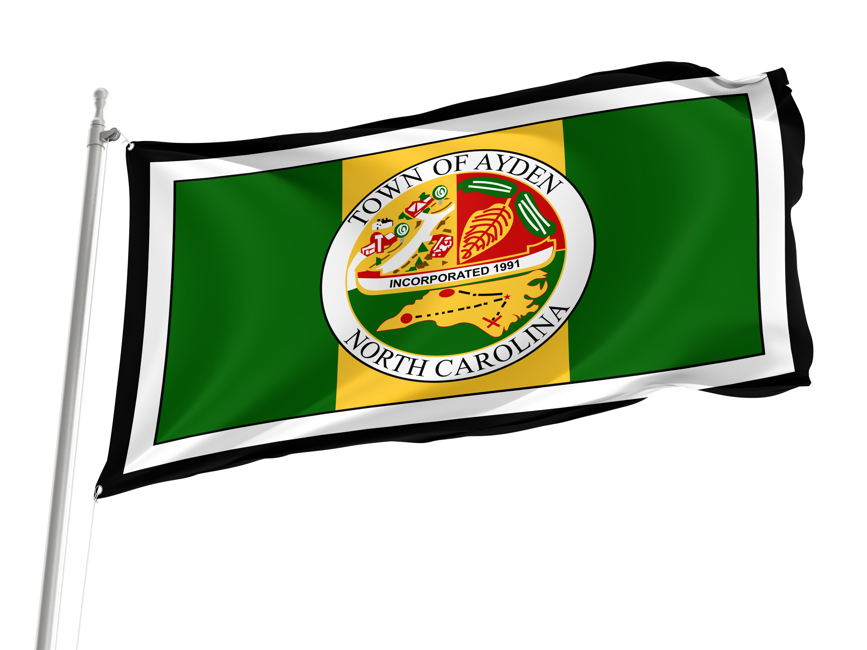Ayden Town Flag for Indoor & Outdoor Use
