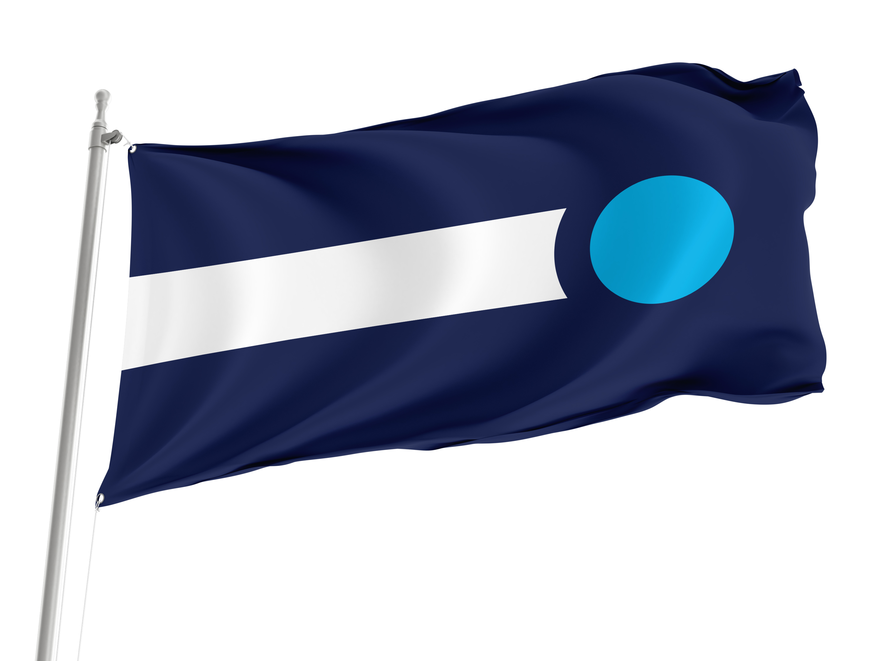High Point Flag for Indoor & Outdoor Use