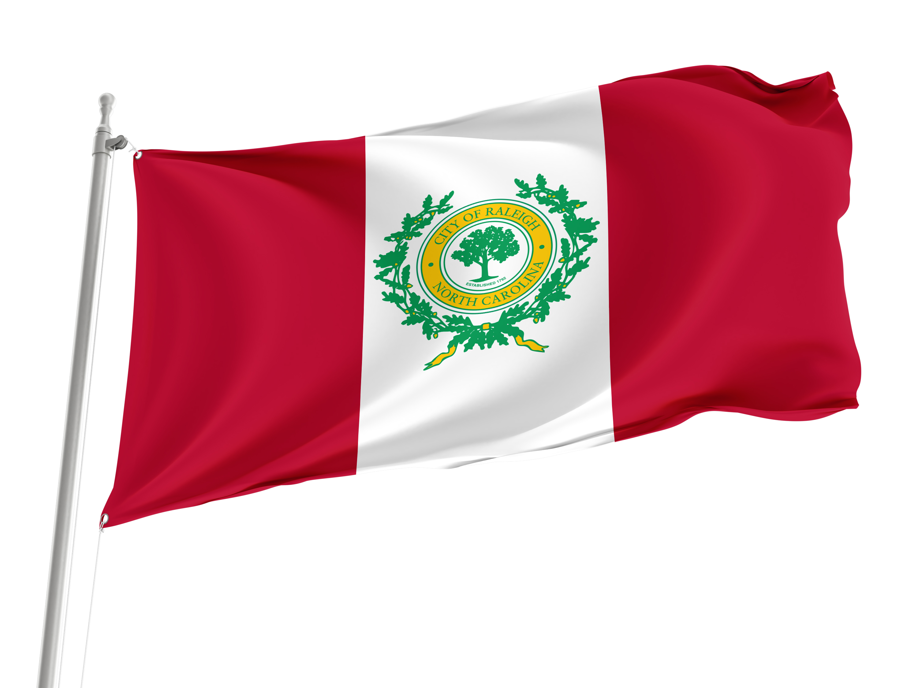 Raleigh Flag for Indoor & Outdoor Use