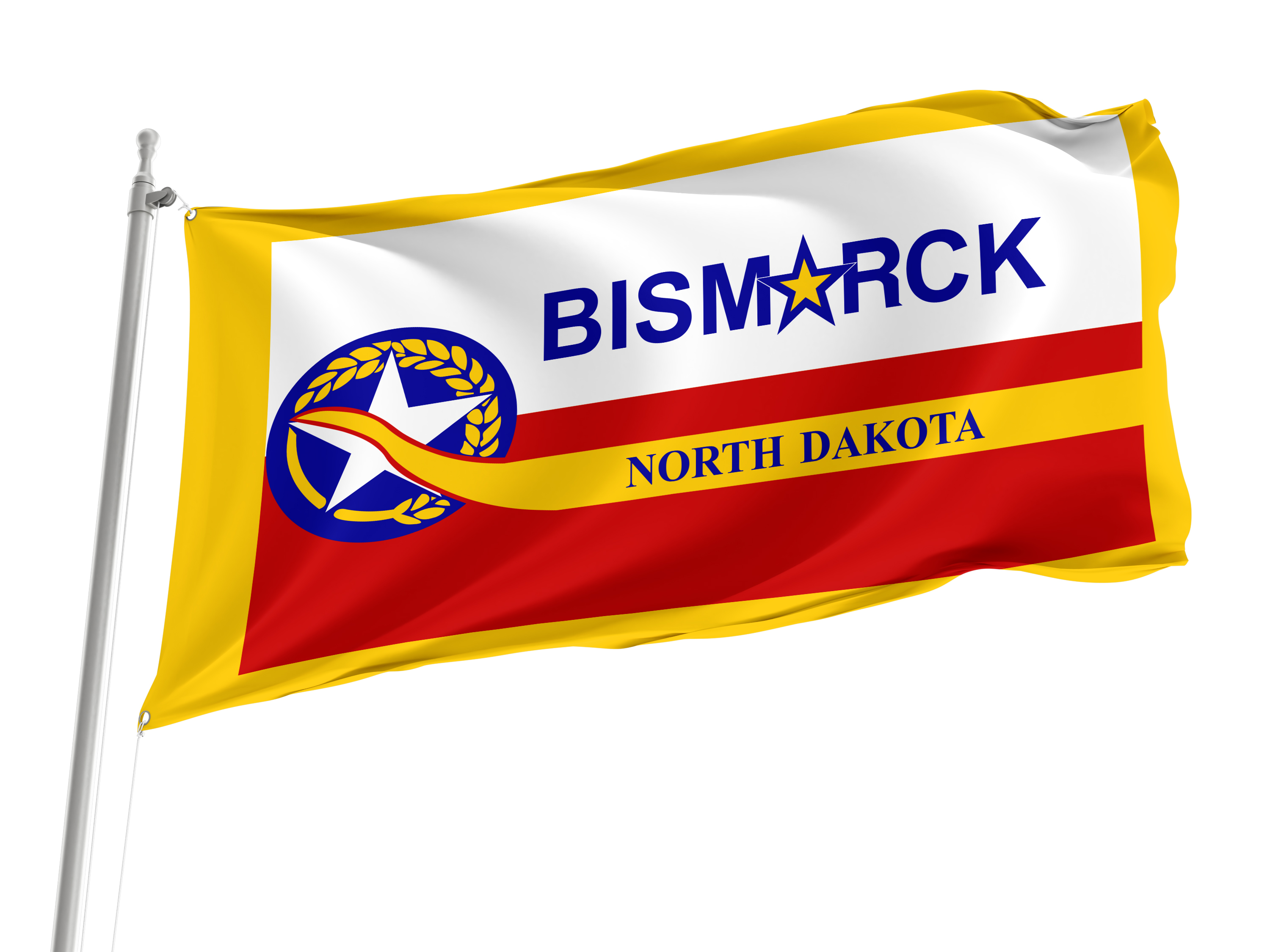 Bismarck Flag for Indoor & Outdoor Use