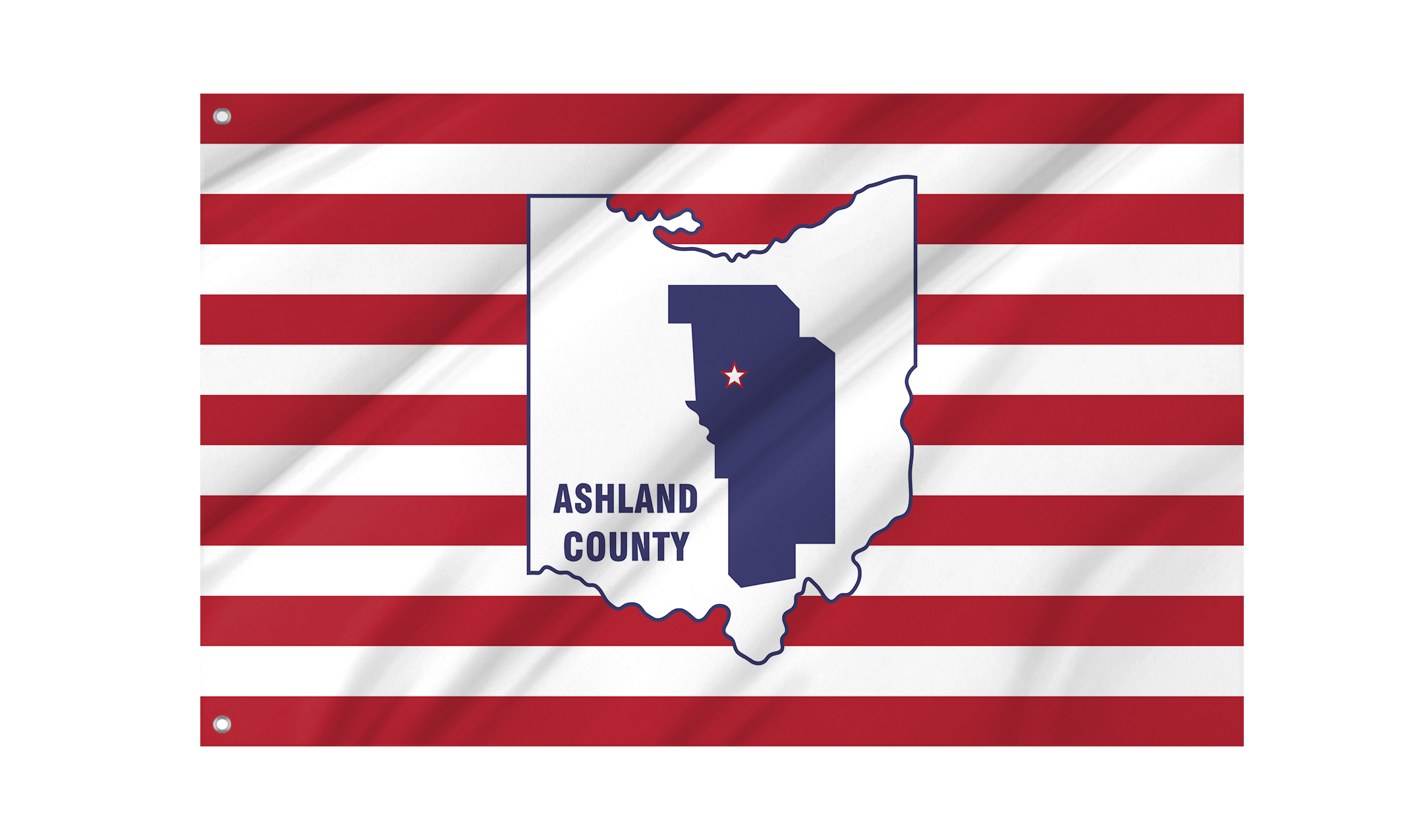 Ashland County Flag for Indoor & Outdoor Use