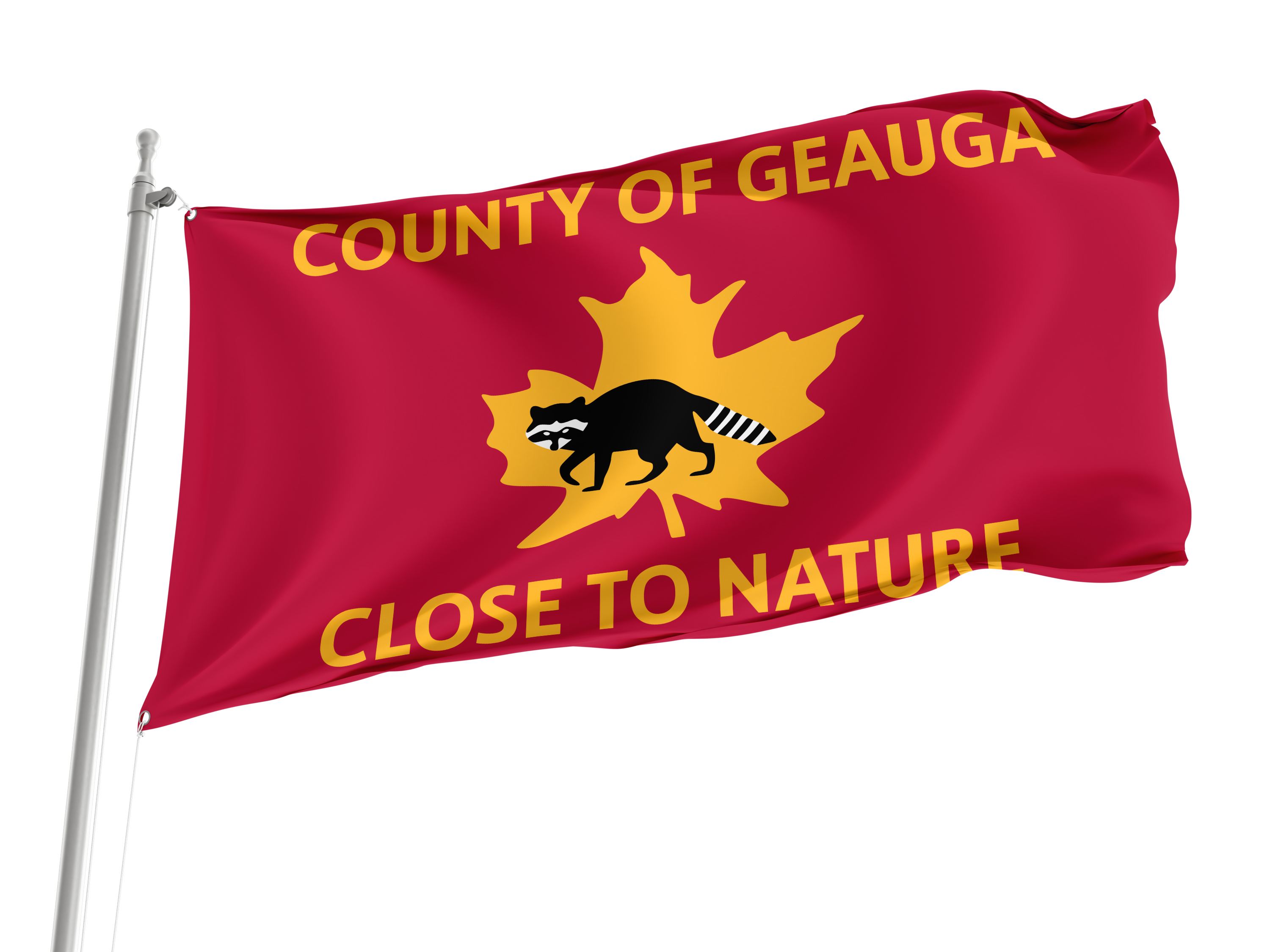 Geauga County 1978 Flag for Indoor & Outdoor Use
