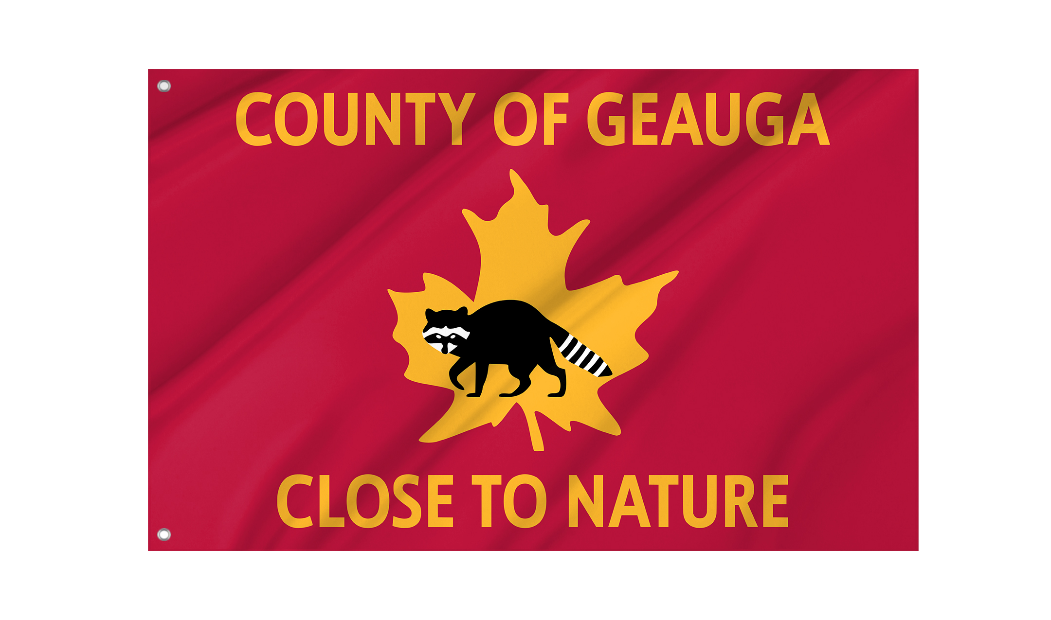 Geauga County 1978 Flag for Indoor & Outdoor Use