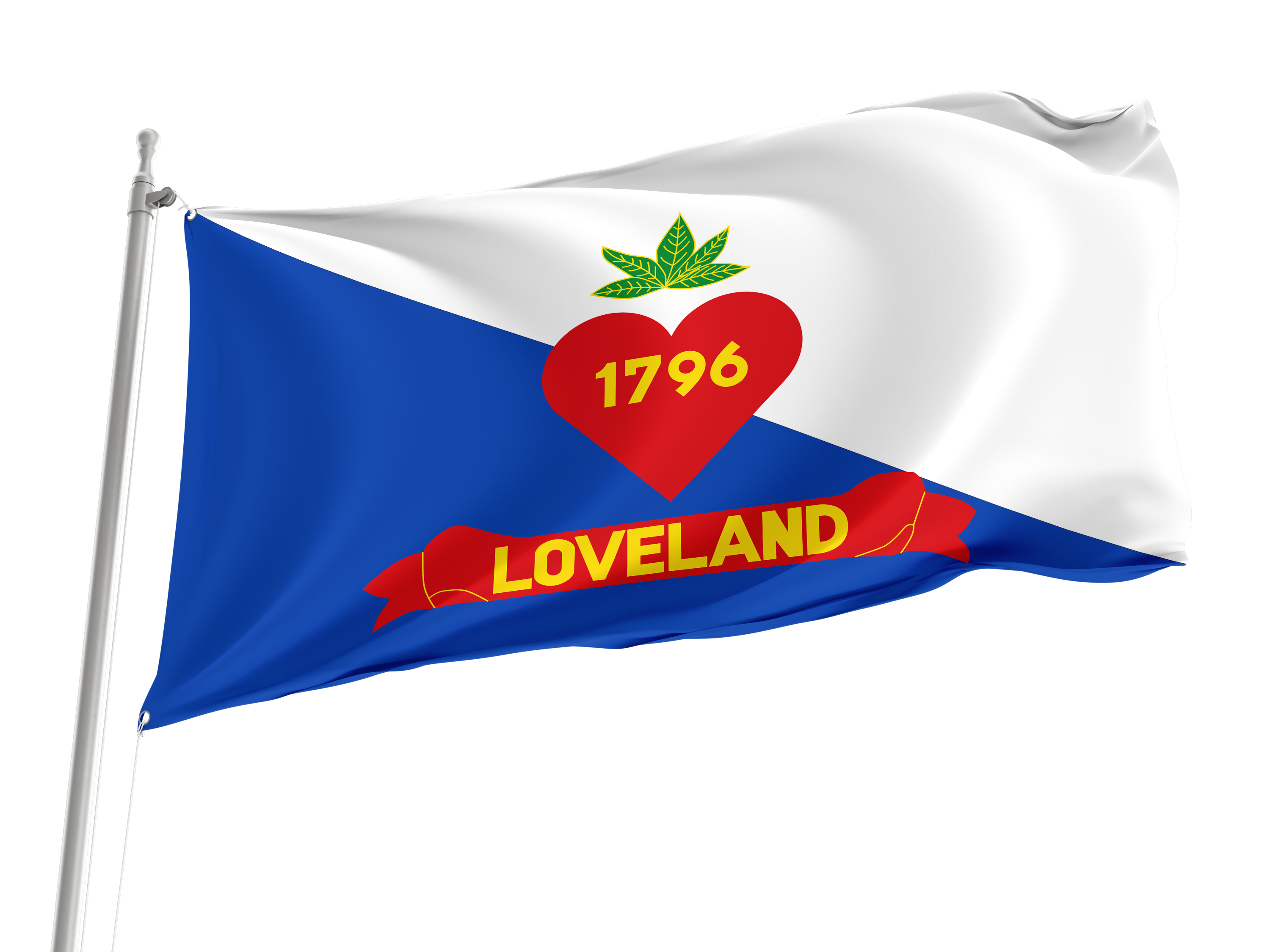Loveland, Ohio Flag for Indoor & Outdoor Use