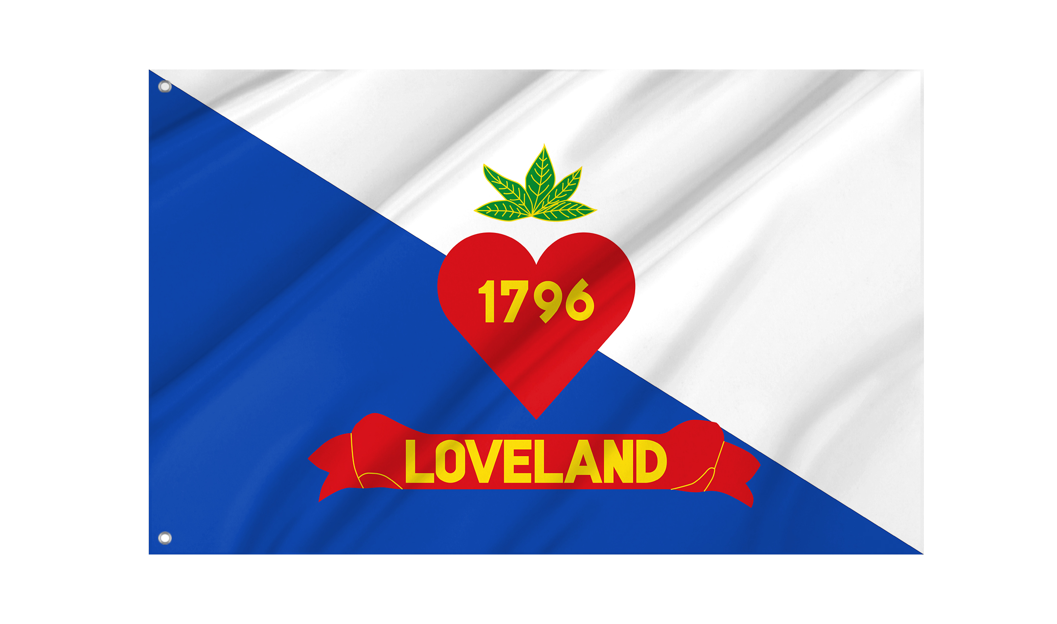 Loveland, Ohio Flag for Indoor & Outdoor Use