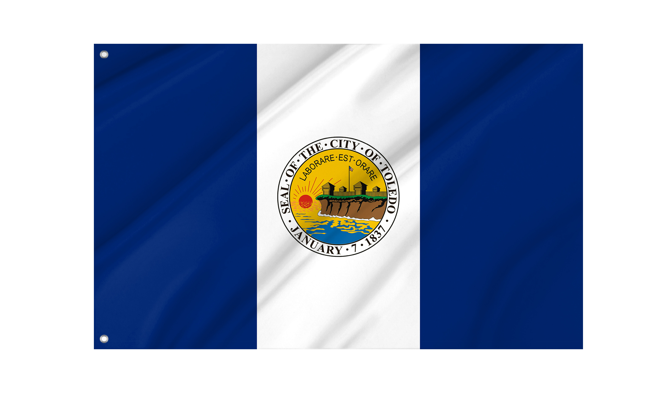 Toledo, Ohio Flag for Indoor & Outdoor Use