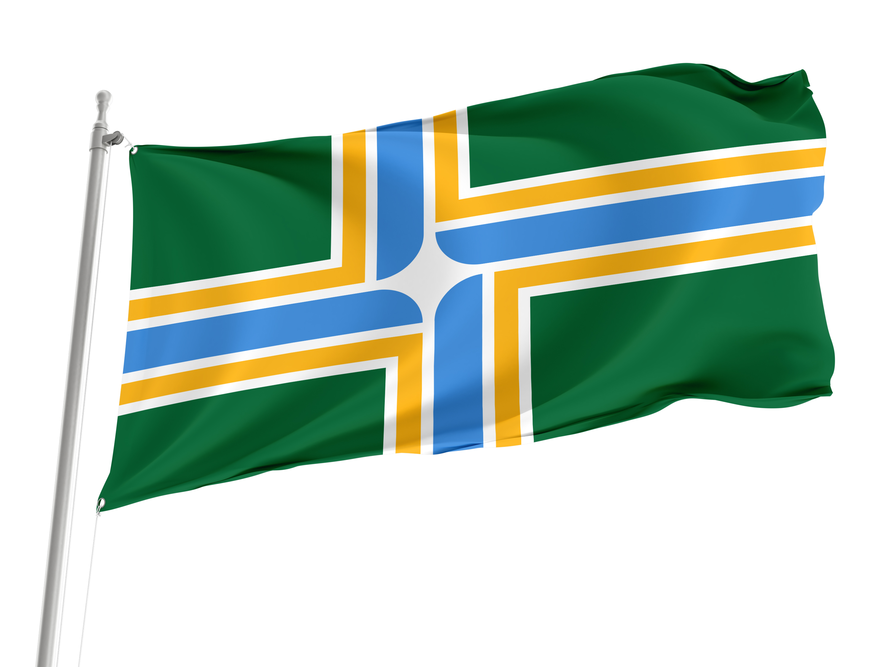 Portland, Oregon Flag for Indoor & Outdoor Use