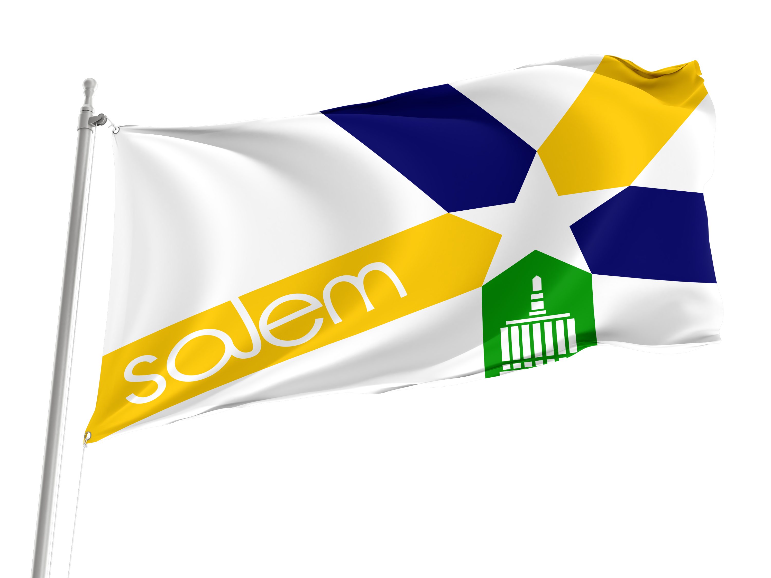 Salem 1972-2022 Flag for Indoor & Outdoor Use