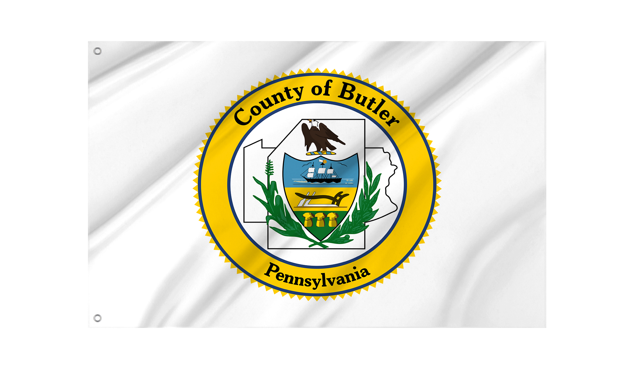 Butler County Flag for Indoor & Outdoor Use