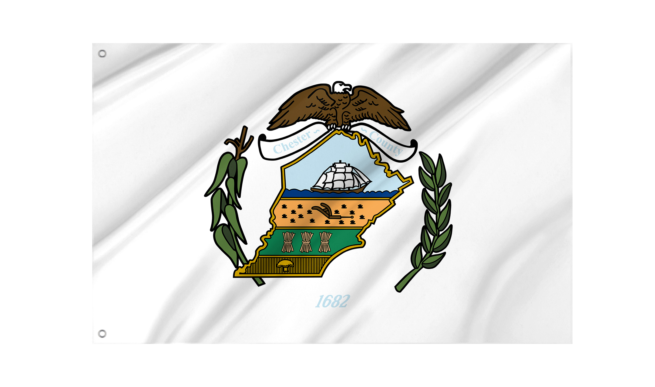Chester County Flag for Indoor & Outdoor Use