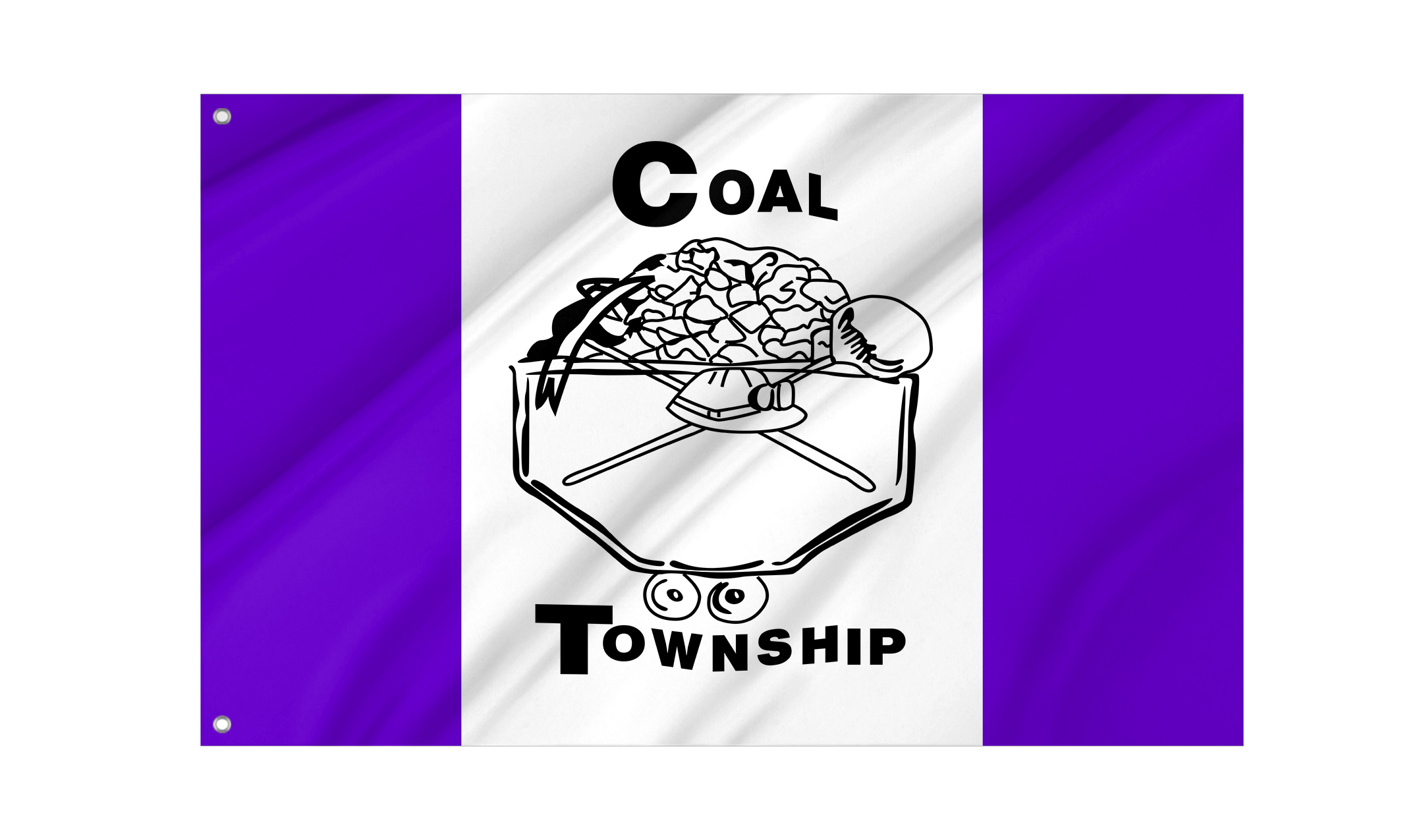 Coal Township Flag for Indoor & Outdoor Use