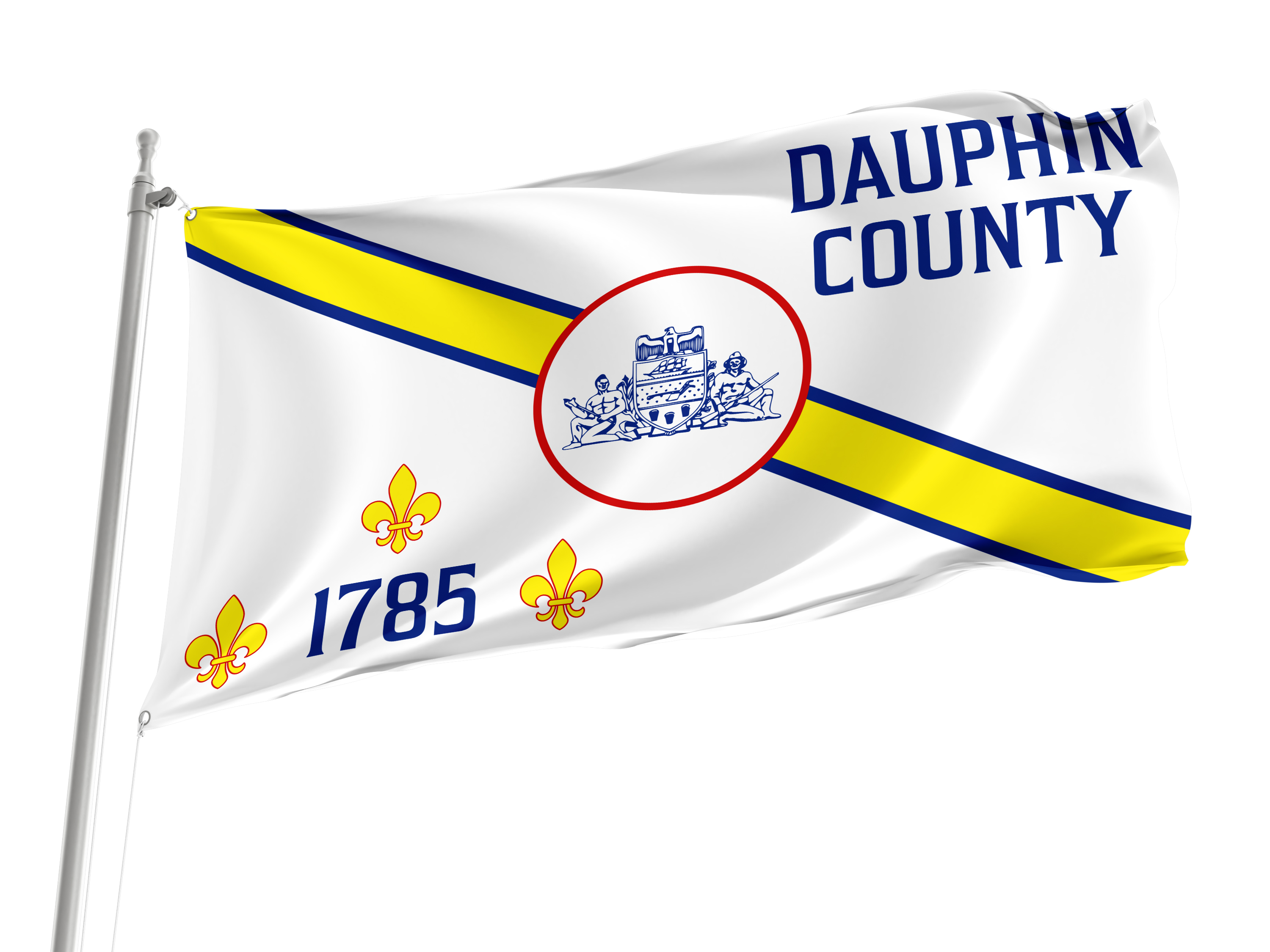 Dauphin County Flag for Indoor & Outdoor Use