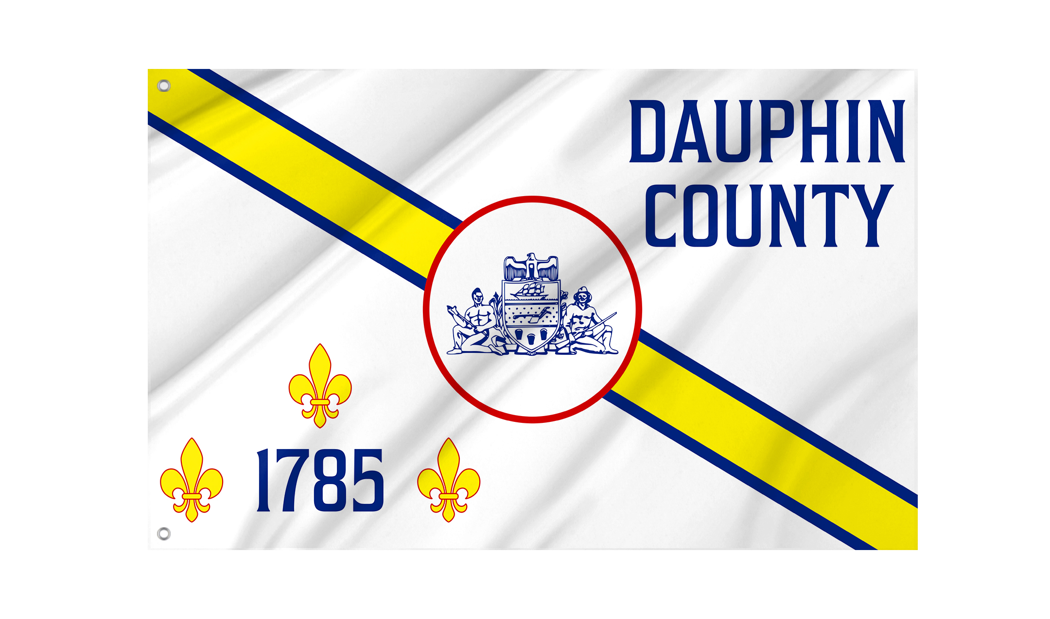 Dauphin County Flag for Indoor & Outdoor Use