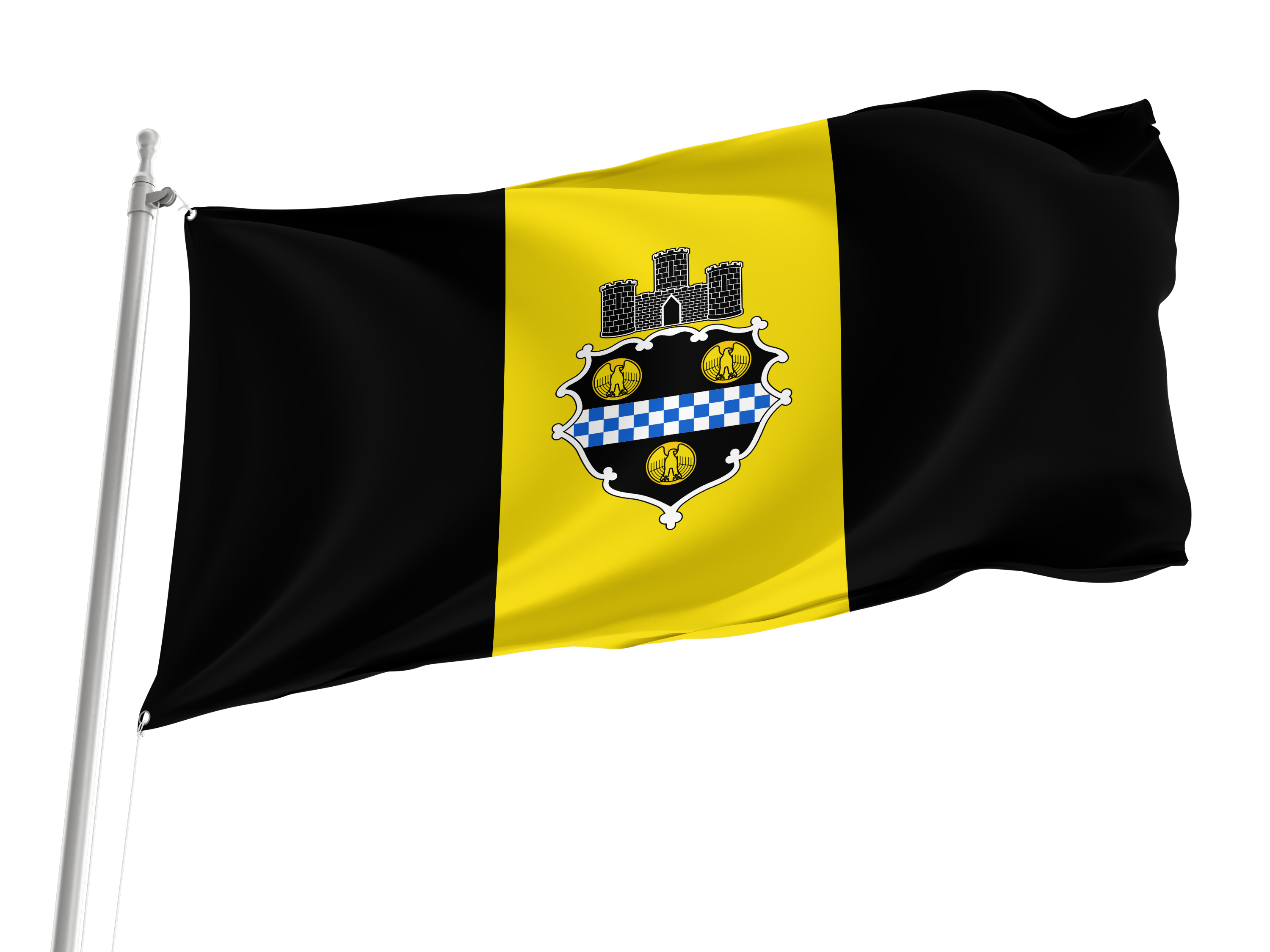 Pittsburgh Flag for Indoor & Outdoor Use