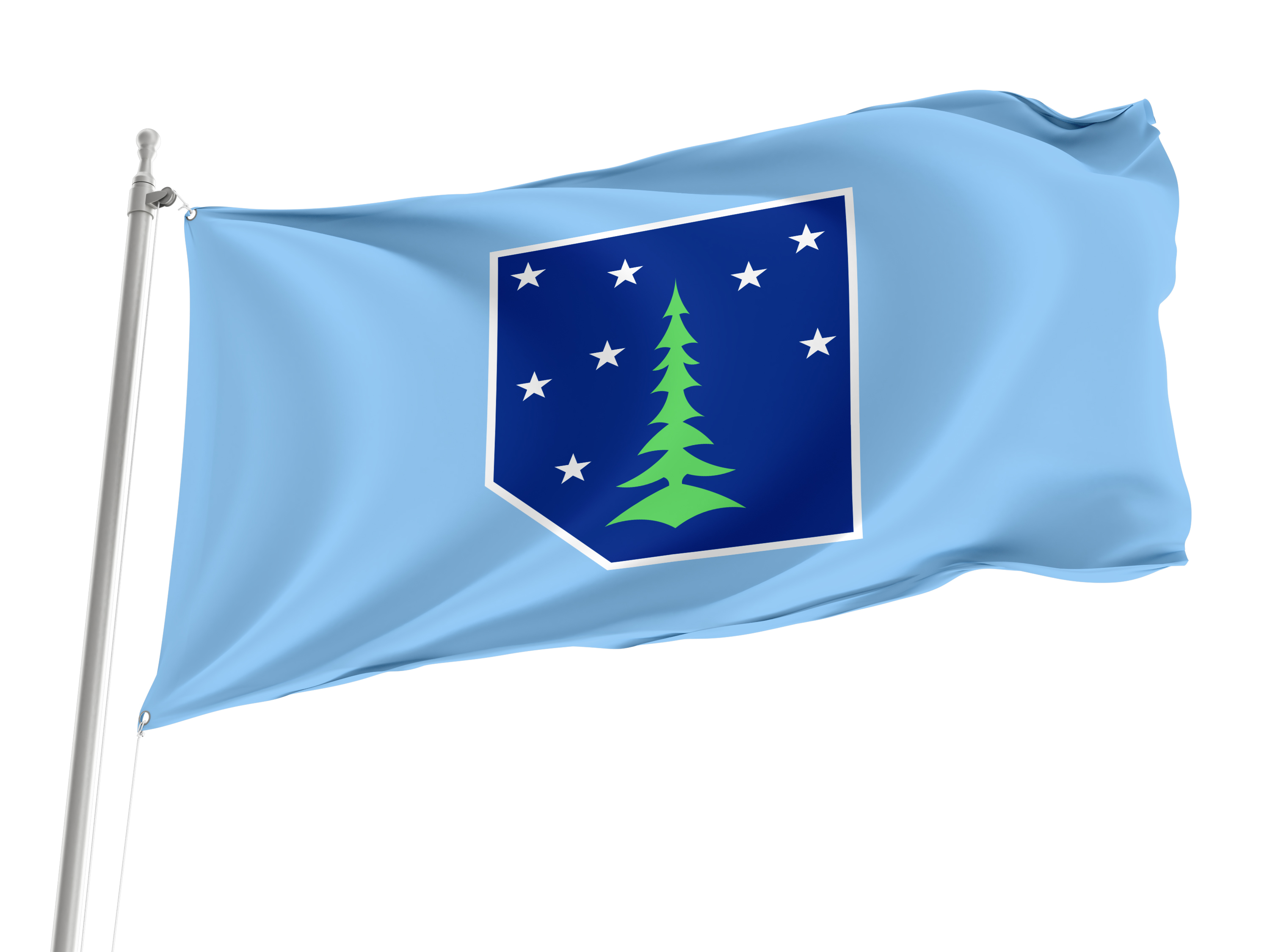 Potter County Flag for Indoor & Outdoor Use