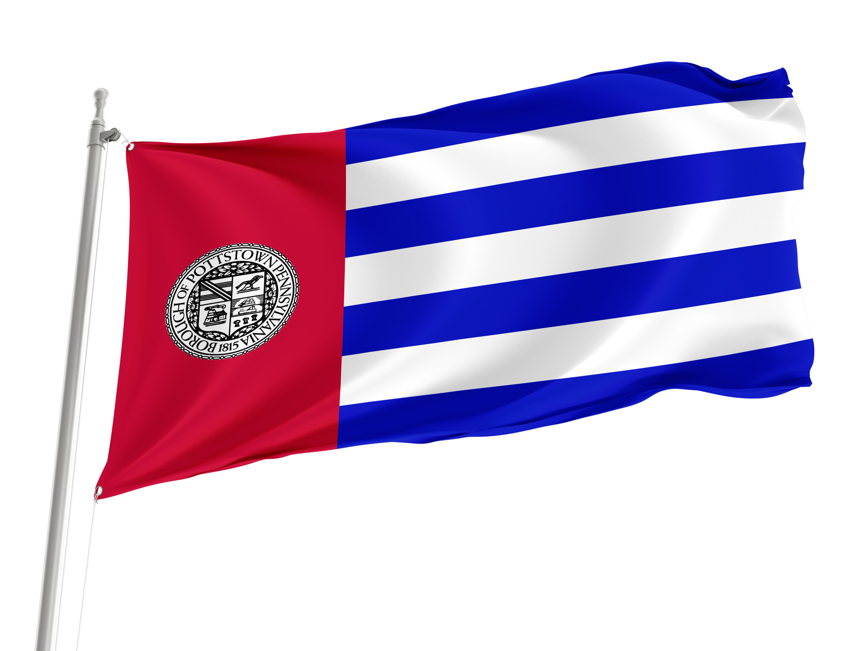 Pottstown Flag for Indoor & Outdoor Use