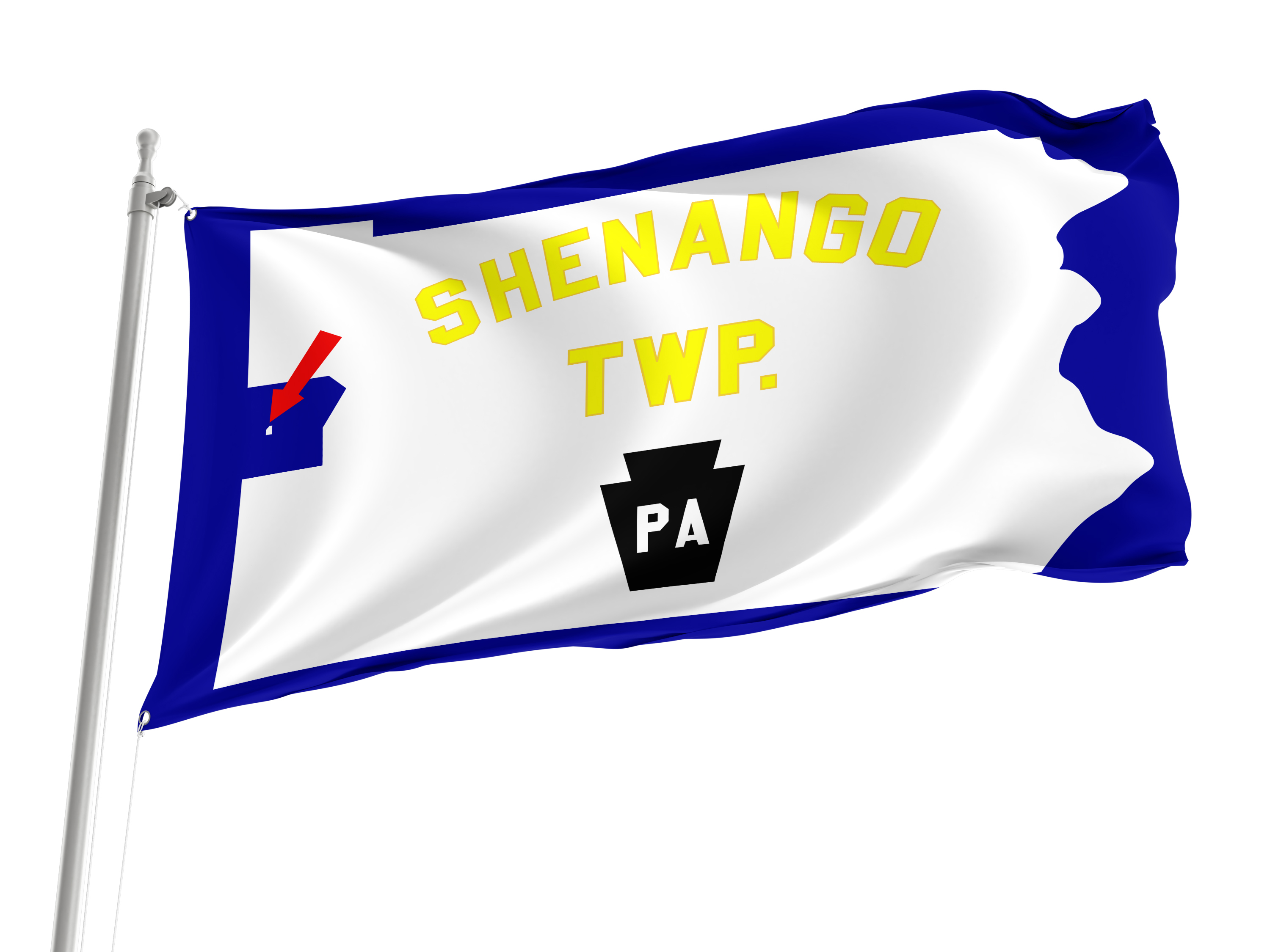 Shenango Township Flag for Indoor & Outdoor Use